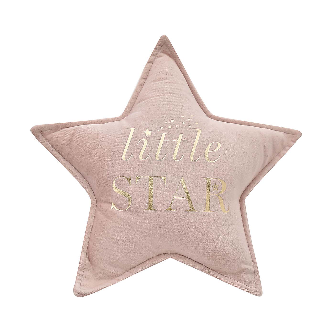 Bambino Little Star Velvet Cushion