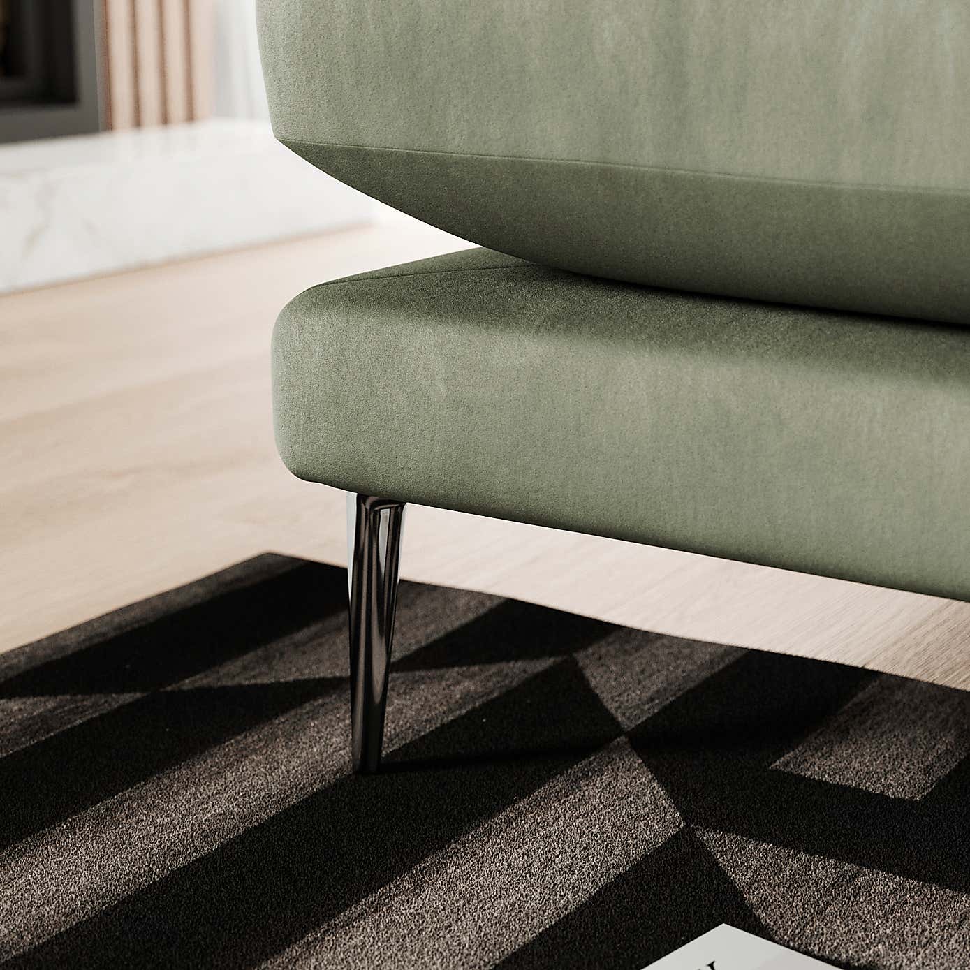 Matte Plush Velvet Fabric Sample