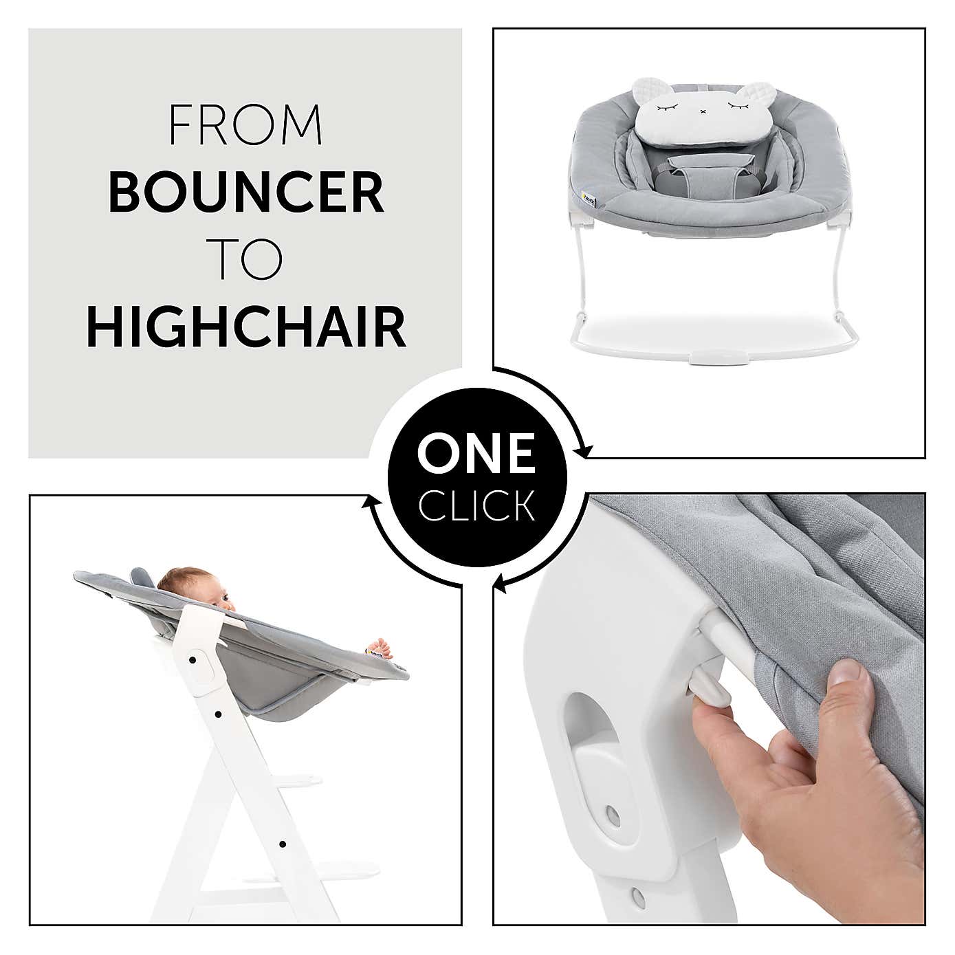hauck Alpha 2 in 1 Bouncer