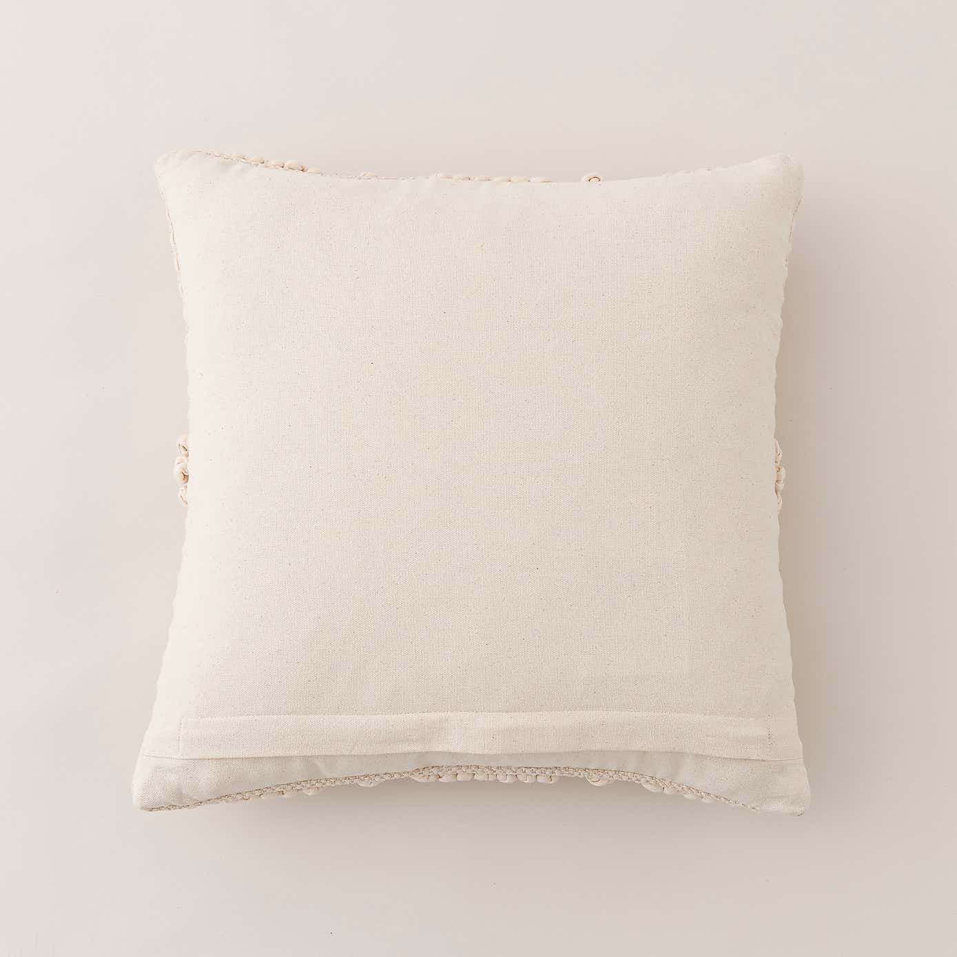 Jersey Bobble Diamond Square Cushion