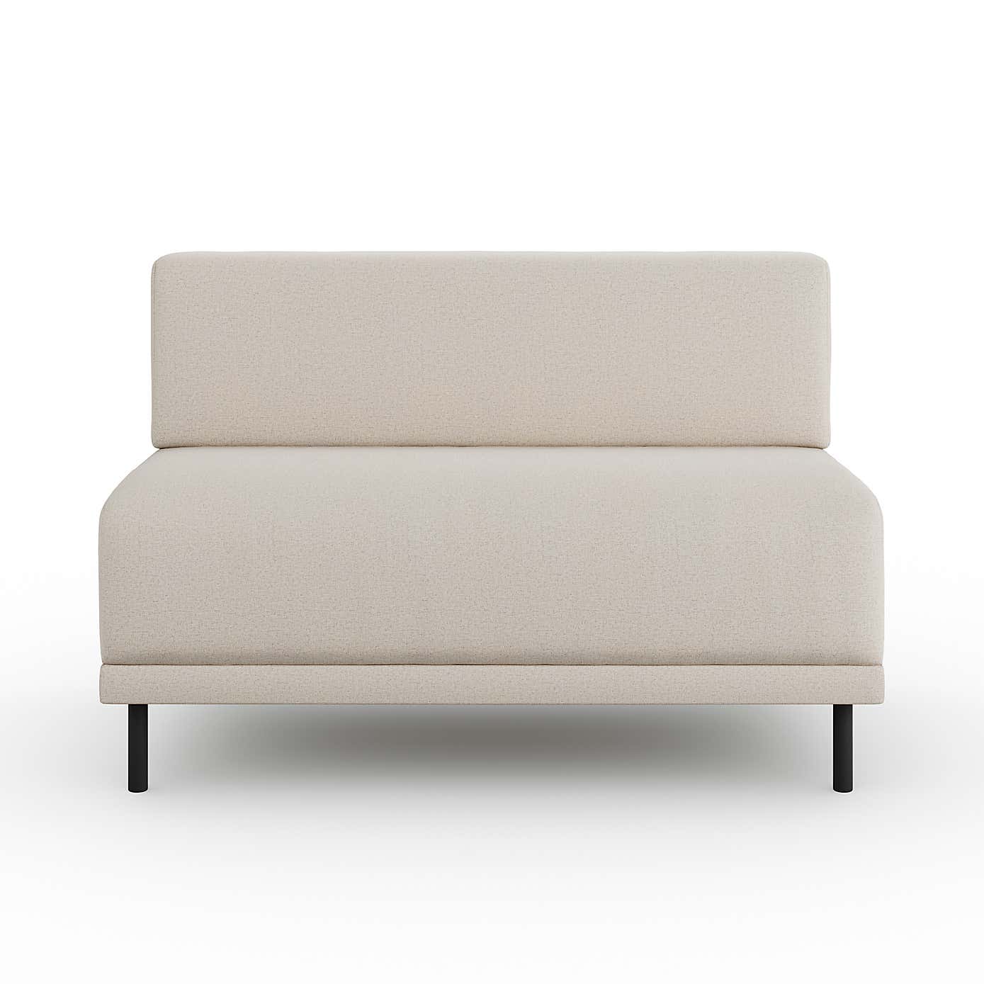 Mae Long Dining Bench, Textured Weave