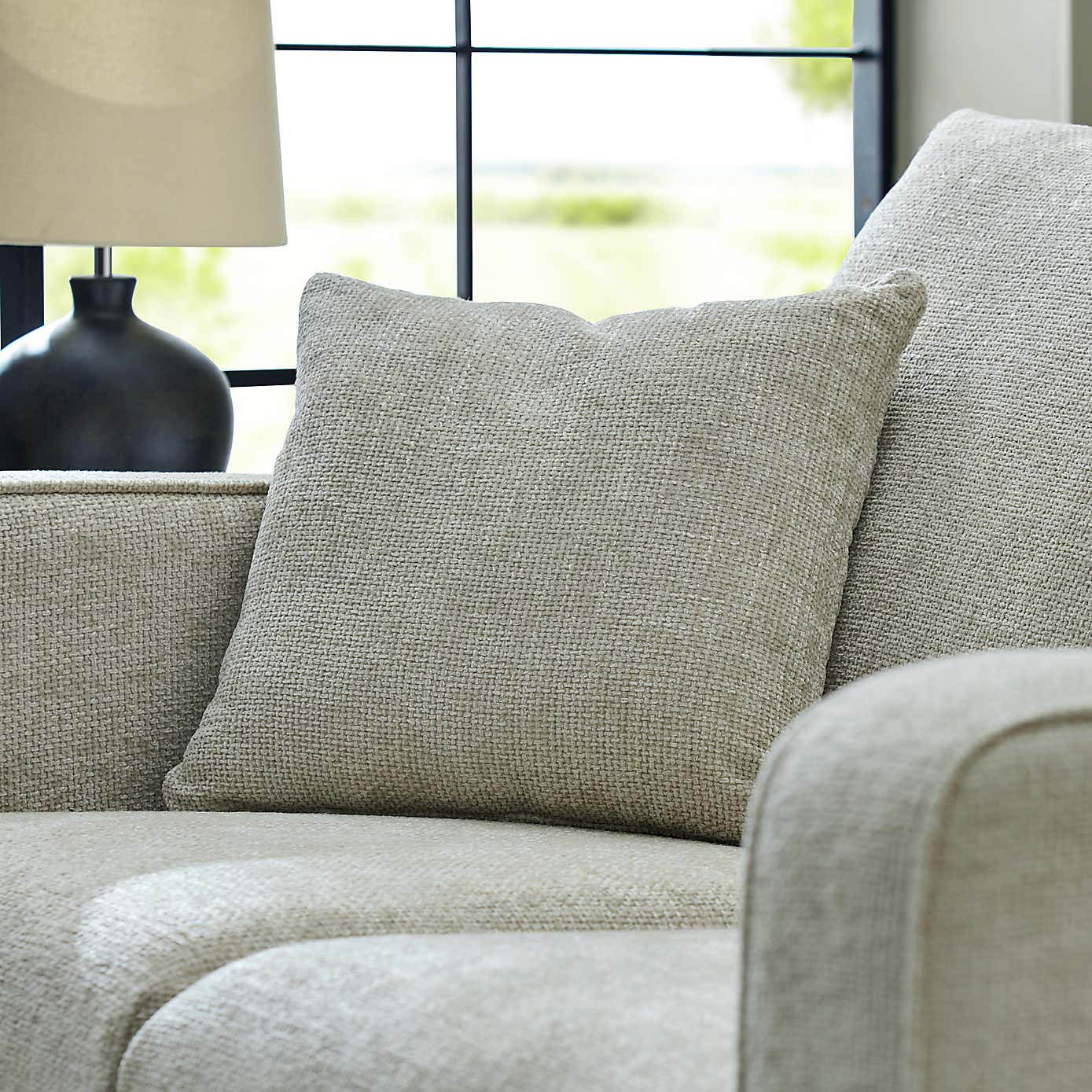 Carson Chunky Chenille 2 Seater Sofa