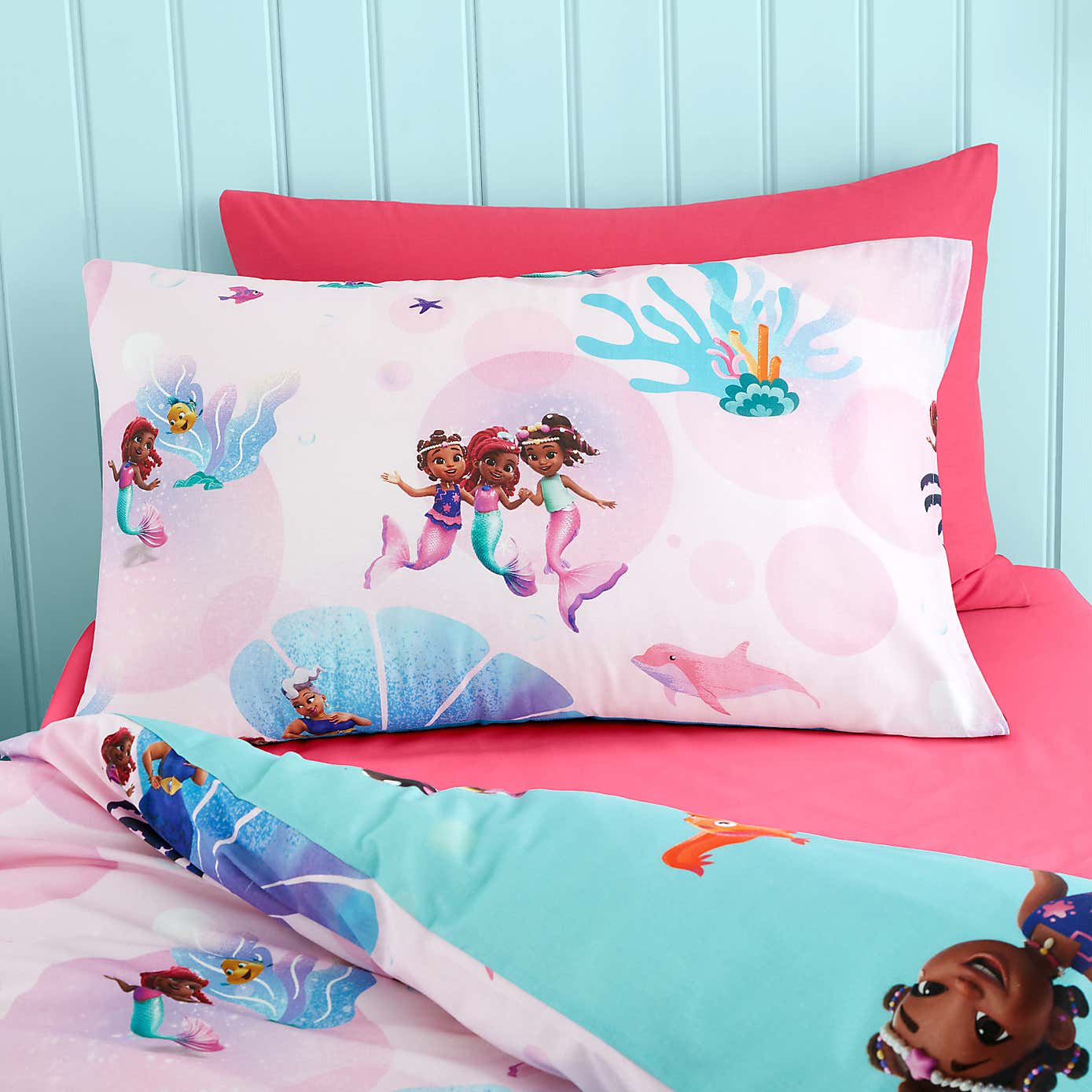 Preschool Ariel Duvet Cover and Pillowcase Set