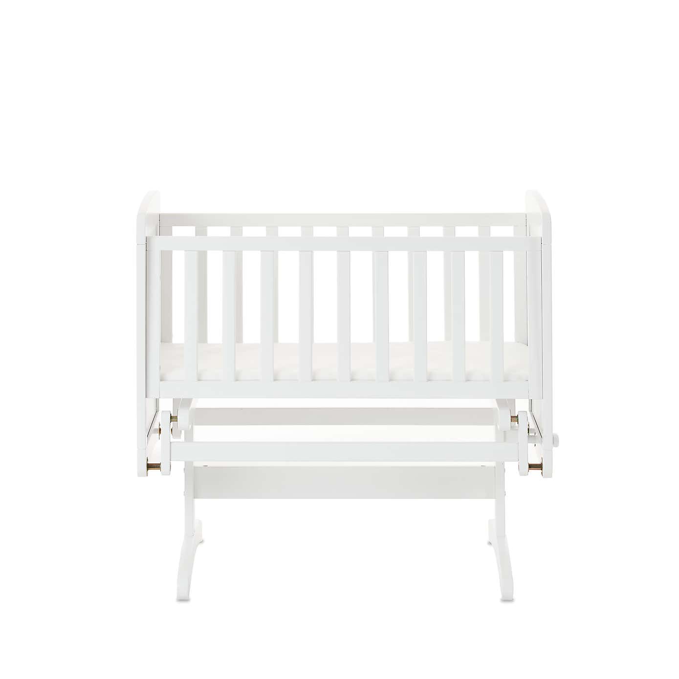OBaby Gliding Crib, White Pine