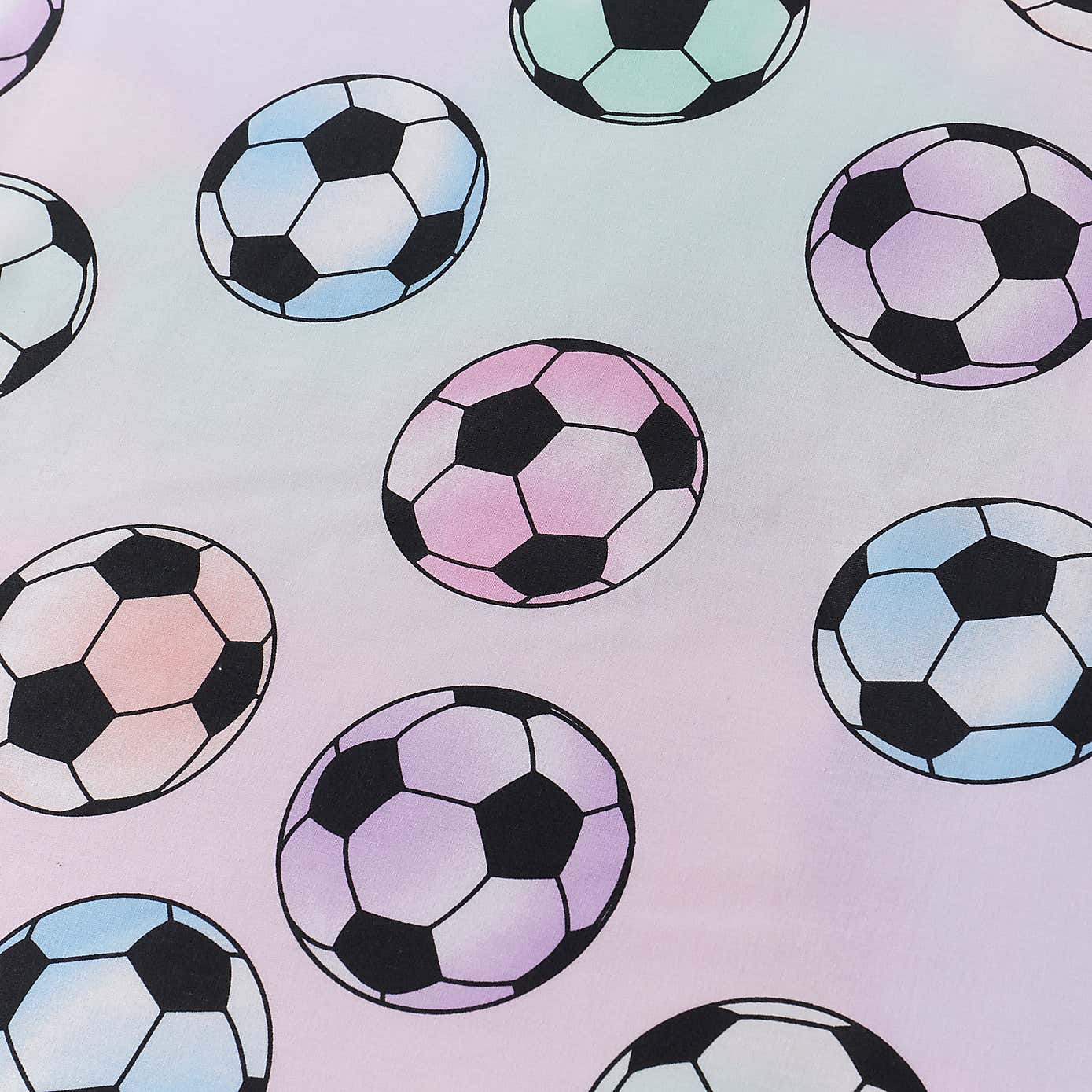 Football Ombre Duvet Cover and Pillowcase Set