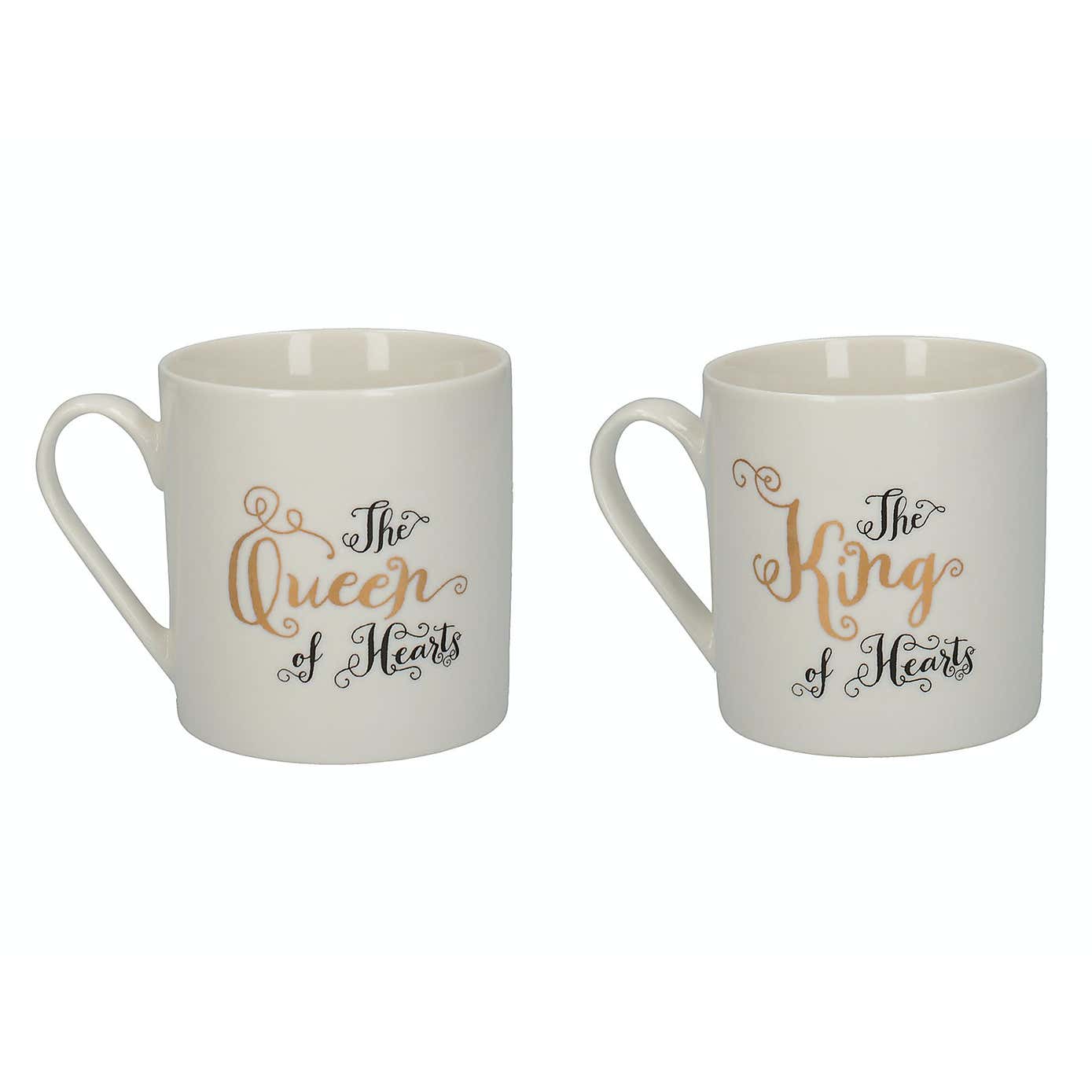 Alice in Wonderland Set of 2 Mugs
