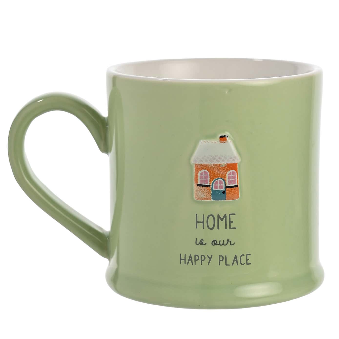 Love Life Home Embossed Mug