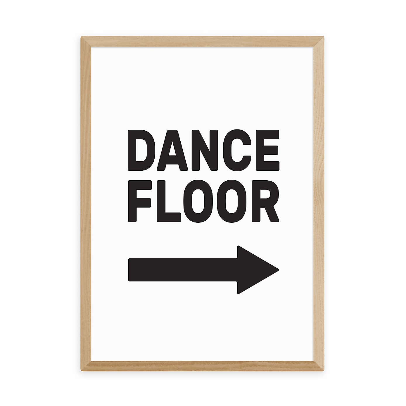East End Prints Dancefloor Framed Print