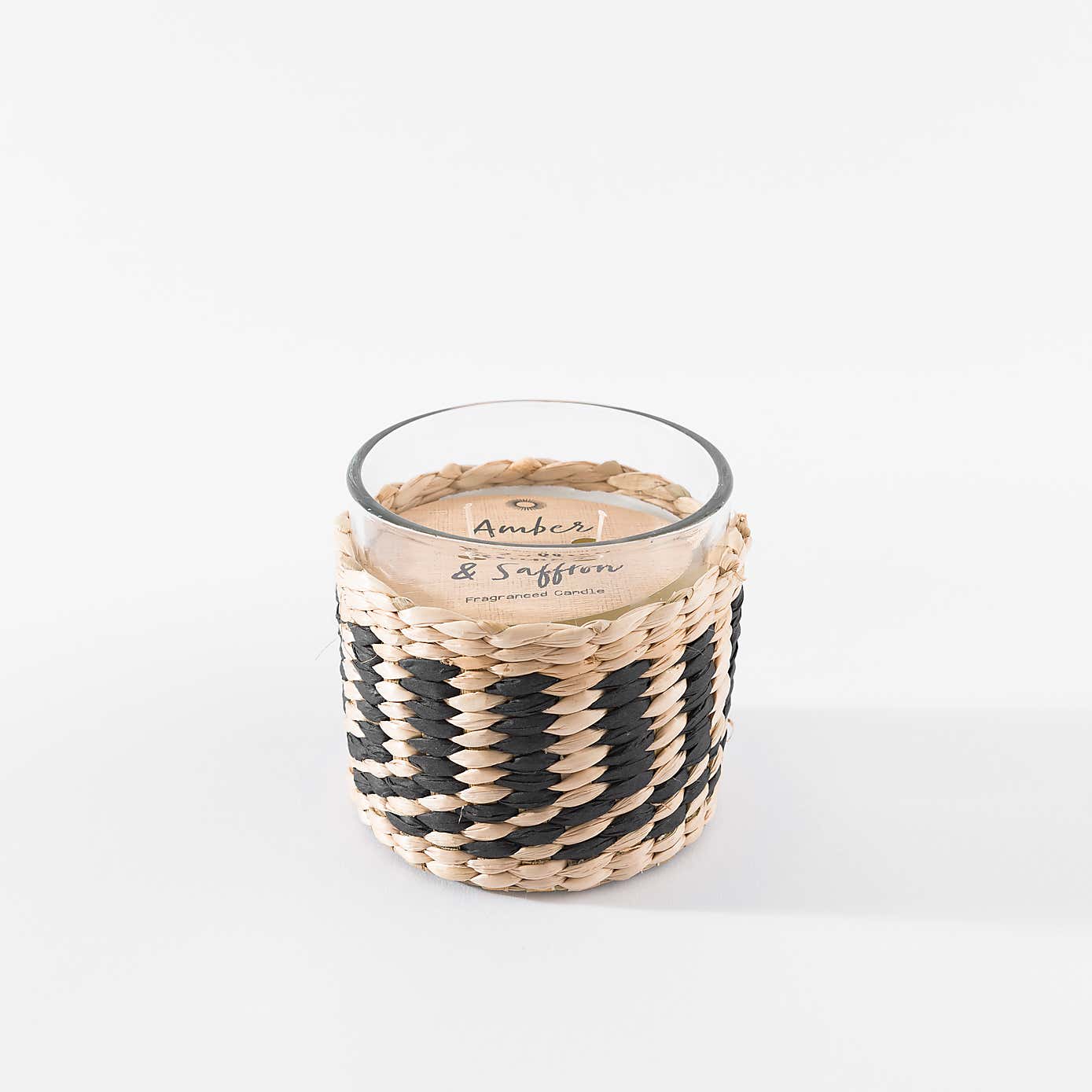 Woven Amber & Saffron Multi Wick Candle