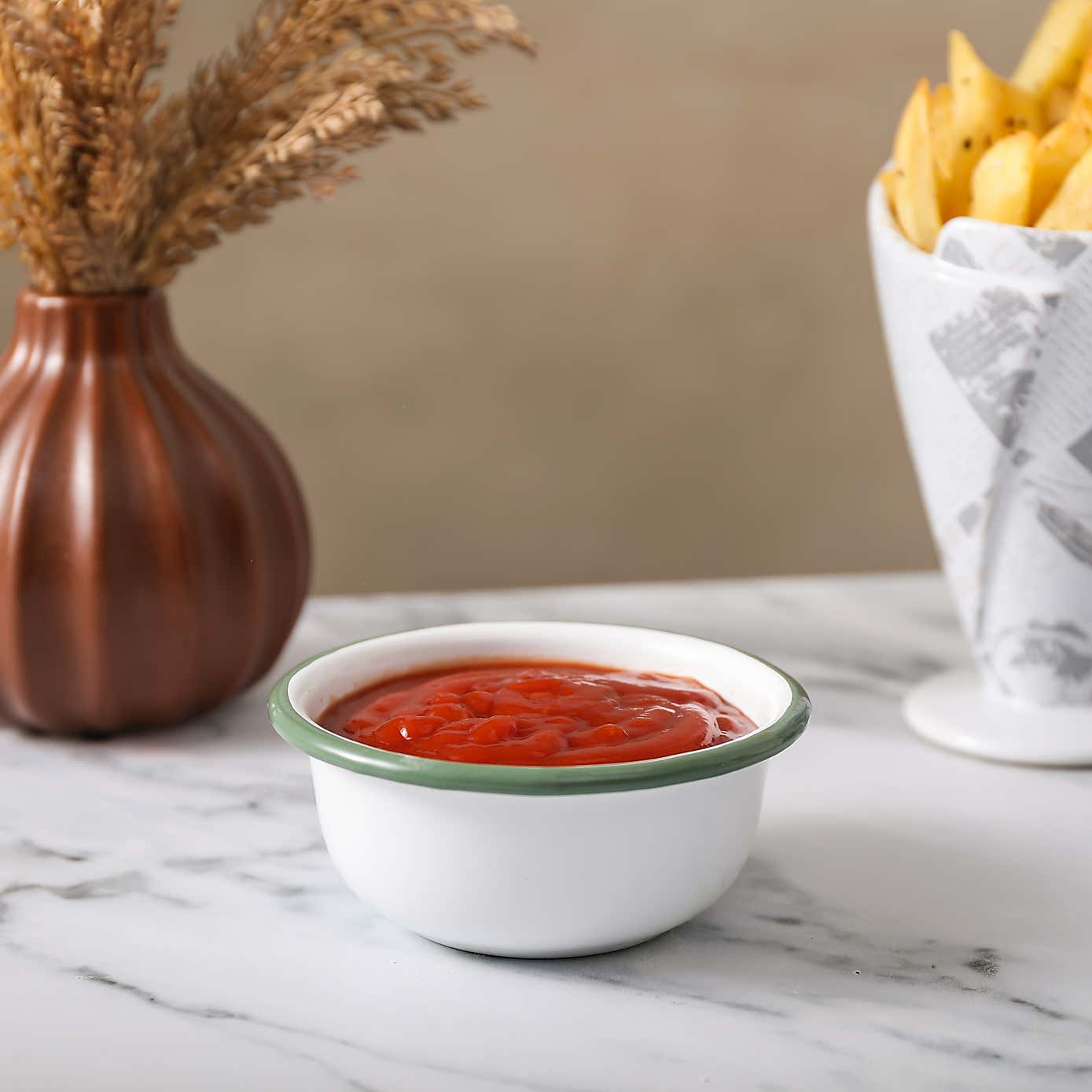 Enamel 12cm Dip Bucket