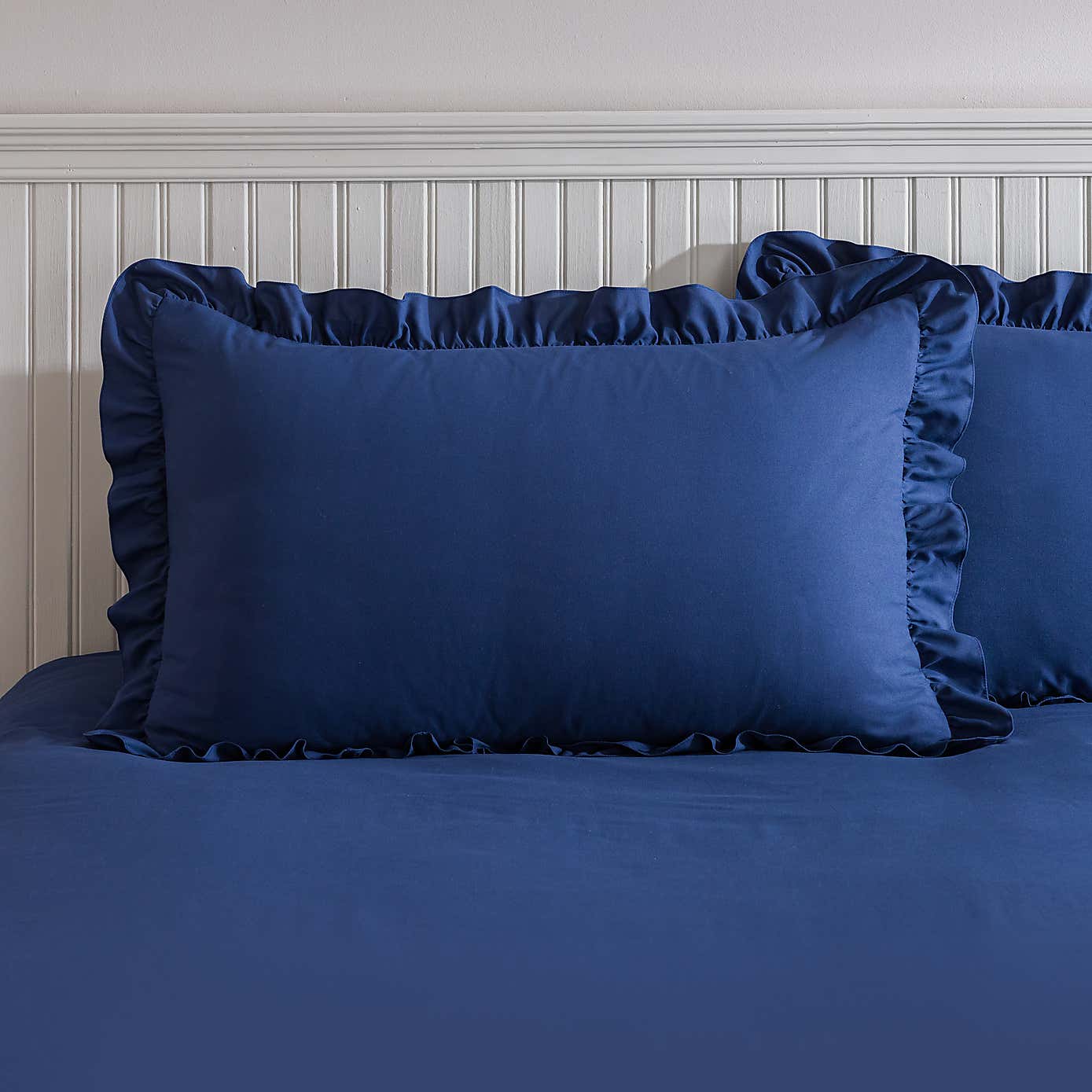 Briona Frilled Edge Duvet Cover & Pillowcase Set