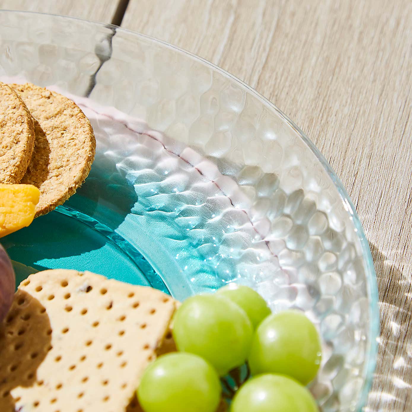 Ripple Acrylic Dinner Plate