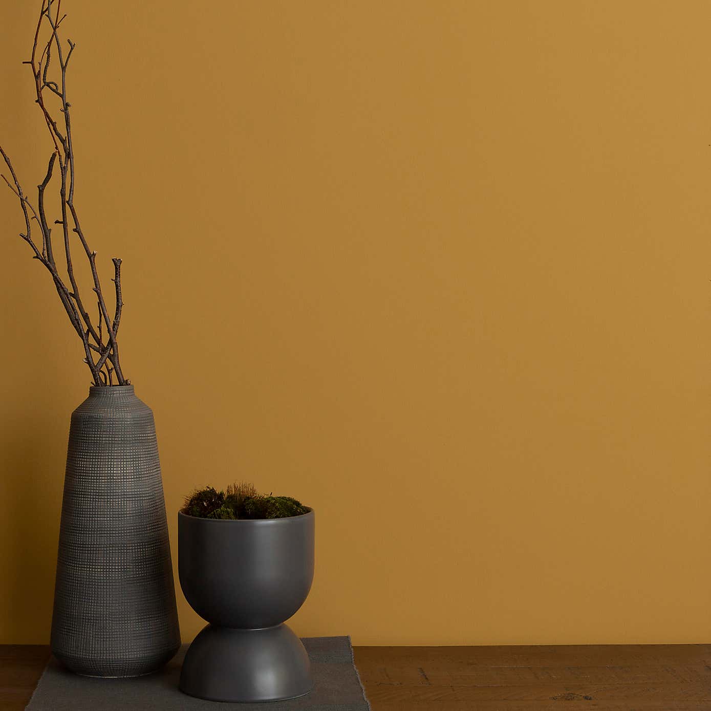 Dunelm Old Gold Eggshell Emulsion Paint