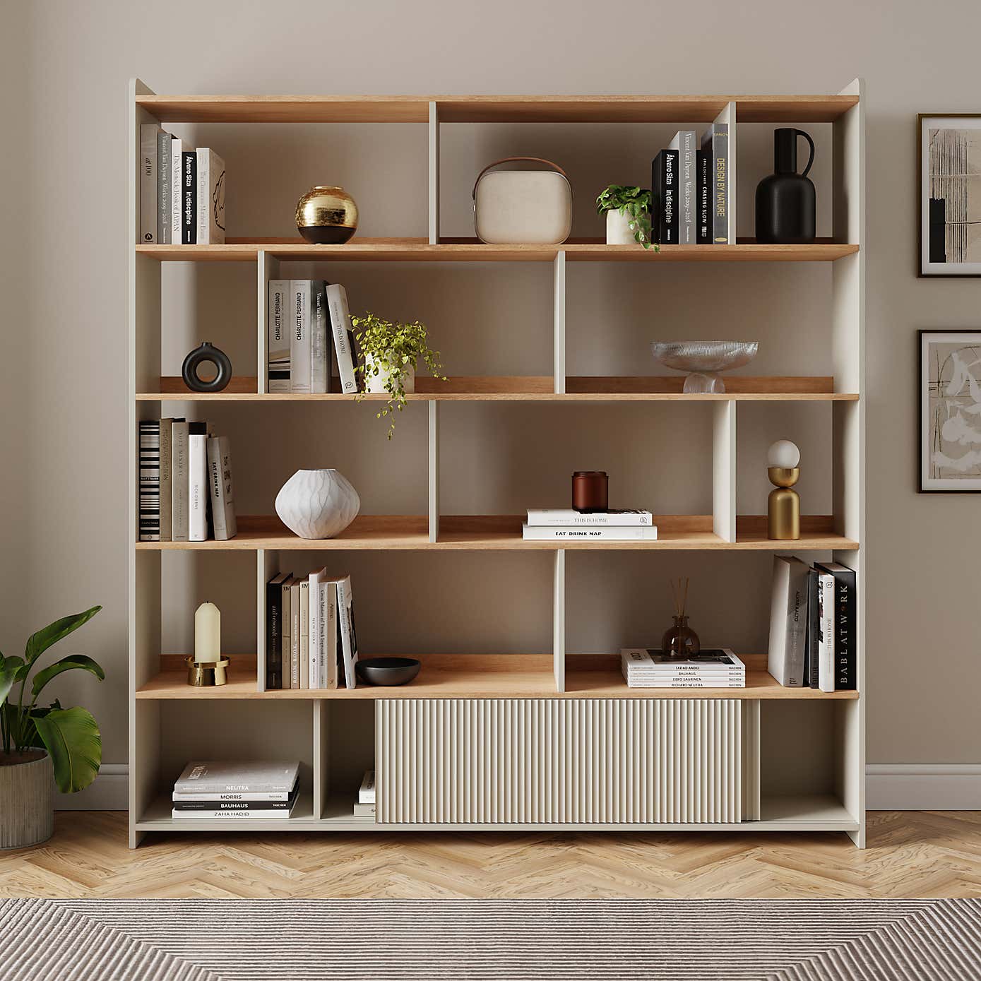 Georgi Extra Wide Bookcase