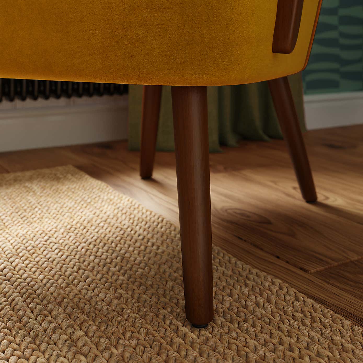 Eliza Contrast Occasional Armchair