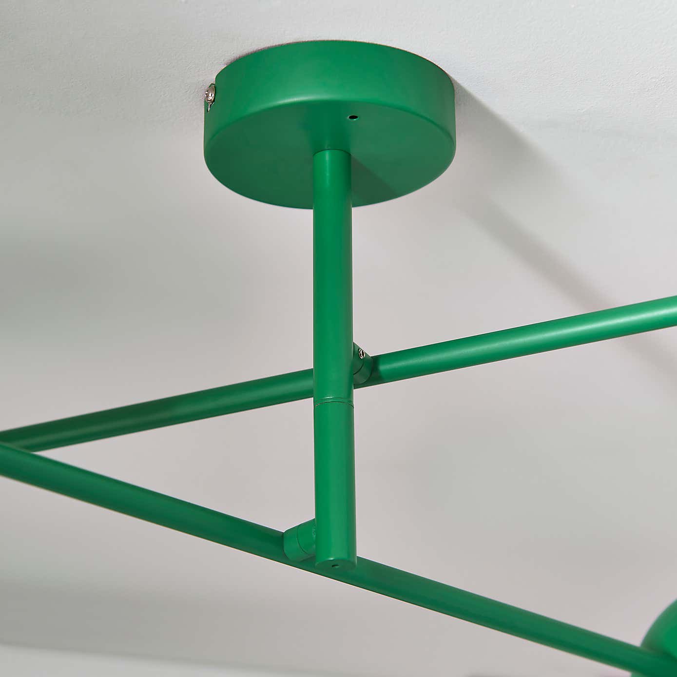 Tela Bathroom 4Lt Ceiling Fitting Black