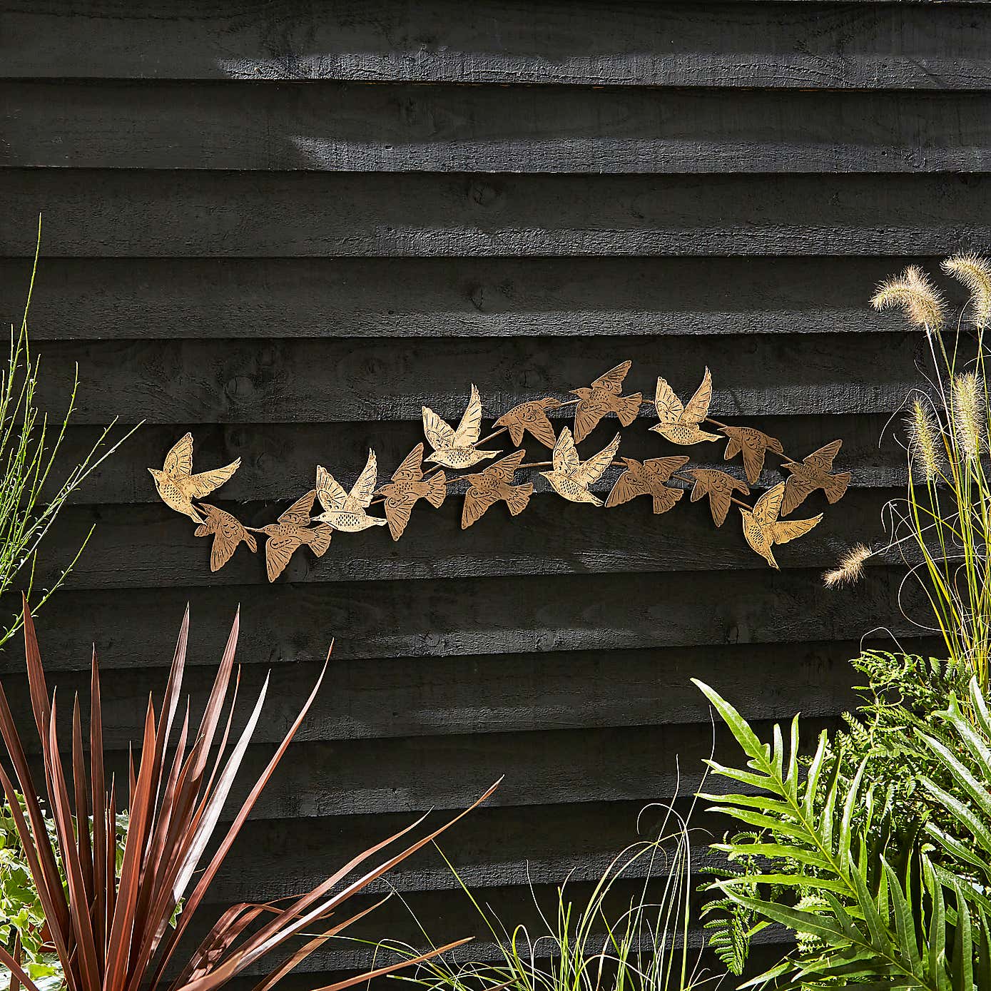 Metal Birds Wall Art