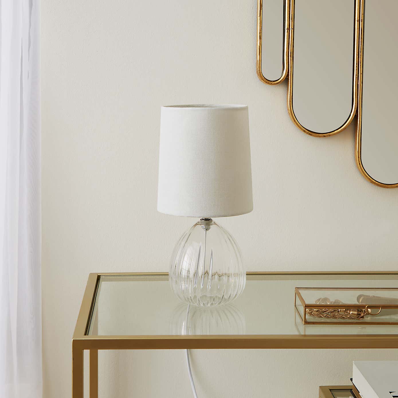 Cherie Glass Table Lamp
