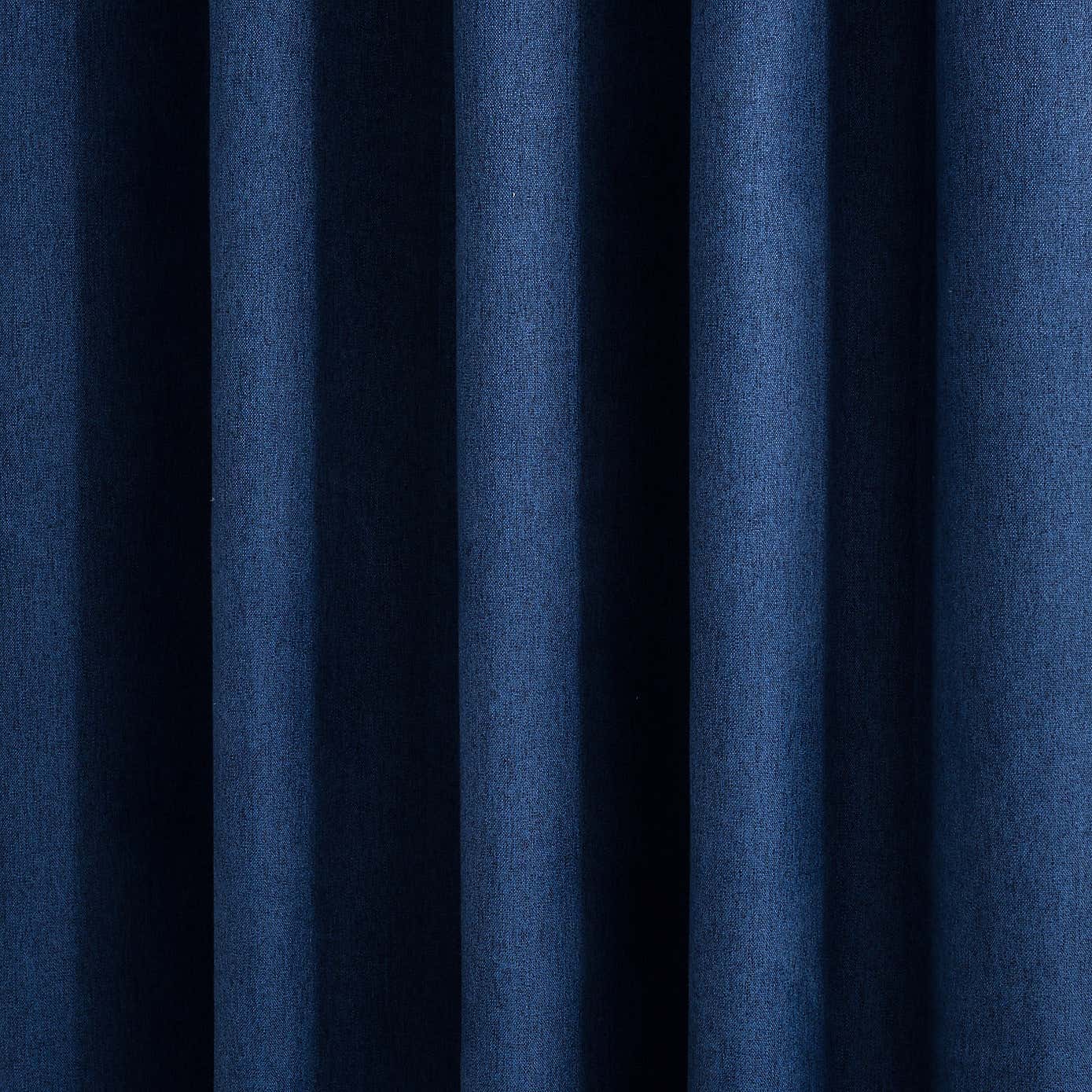 Luna Brushed Blackout Eyelet Door Curtain