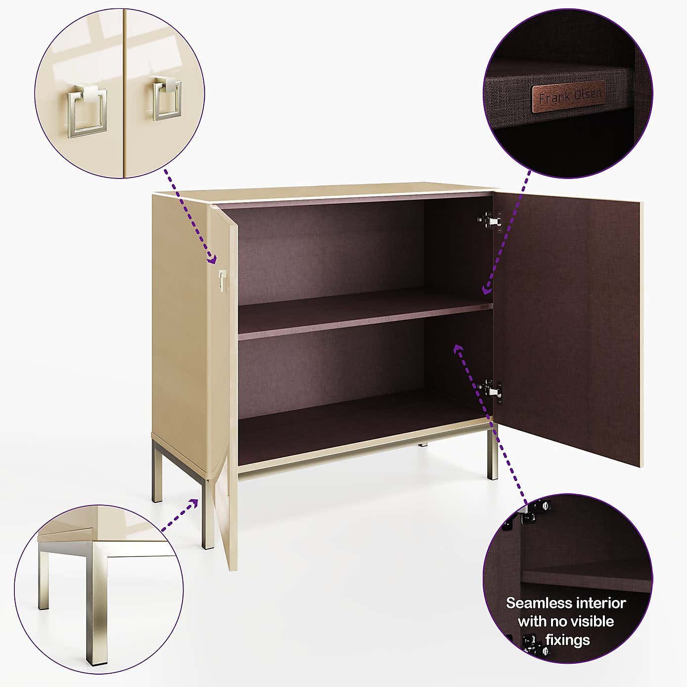 Lyra Tall Smart Sideboard