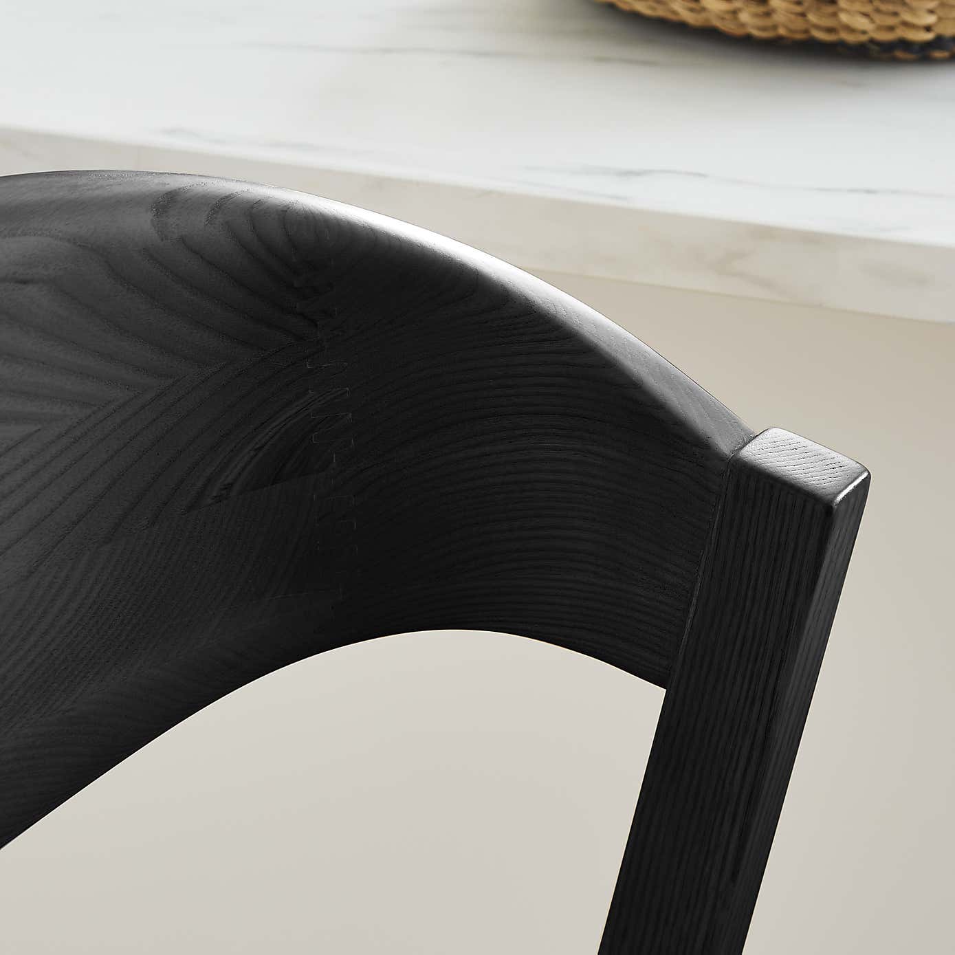 Oskar Boucle Bar Stool