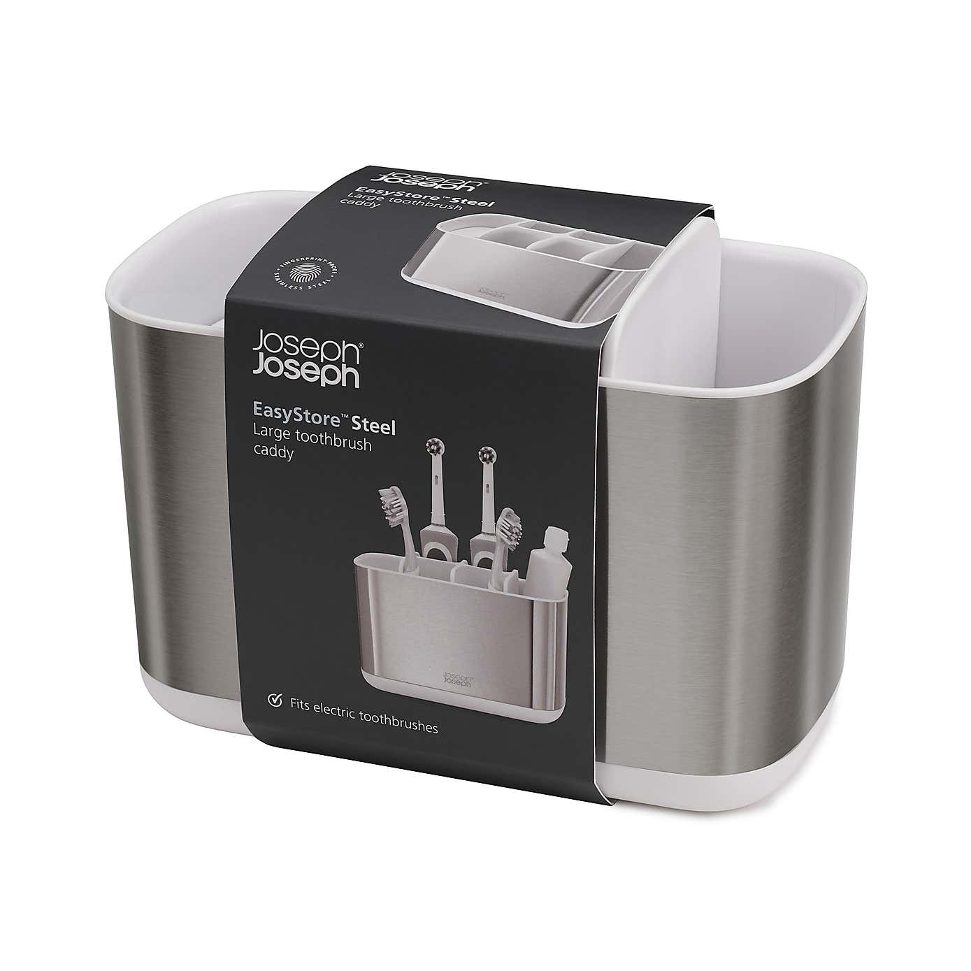 Joseph Joseph Extra Large Grey Toothbrush Caddy