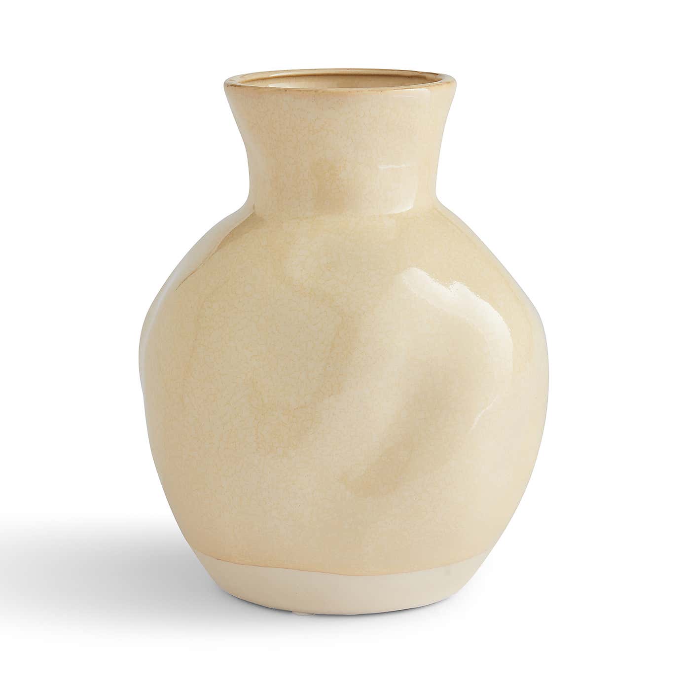Reactive Glaze Ceramic Traditional Vase