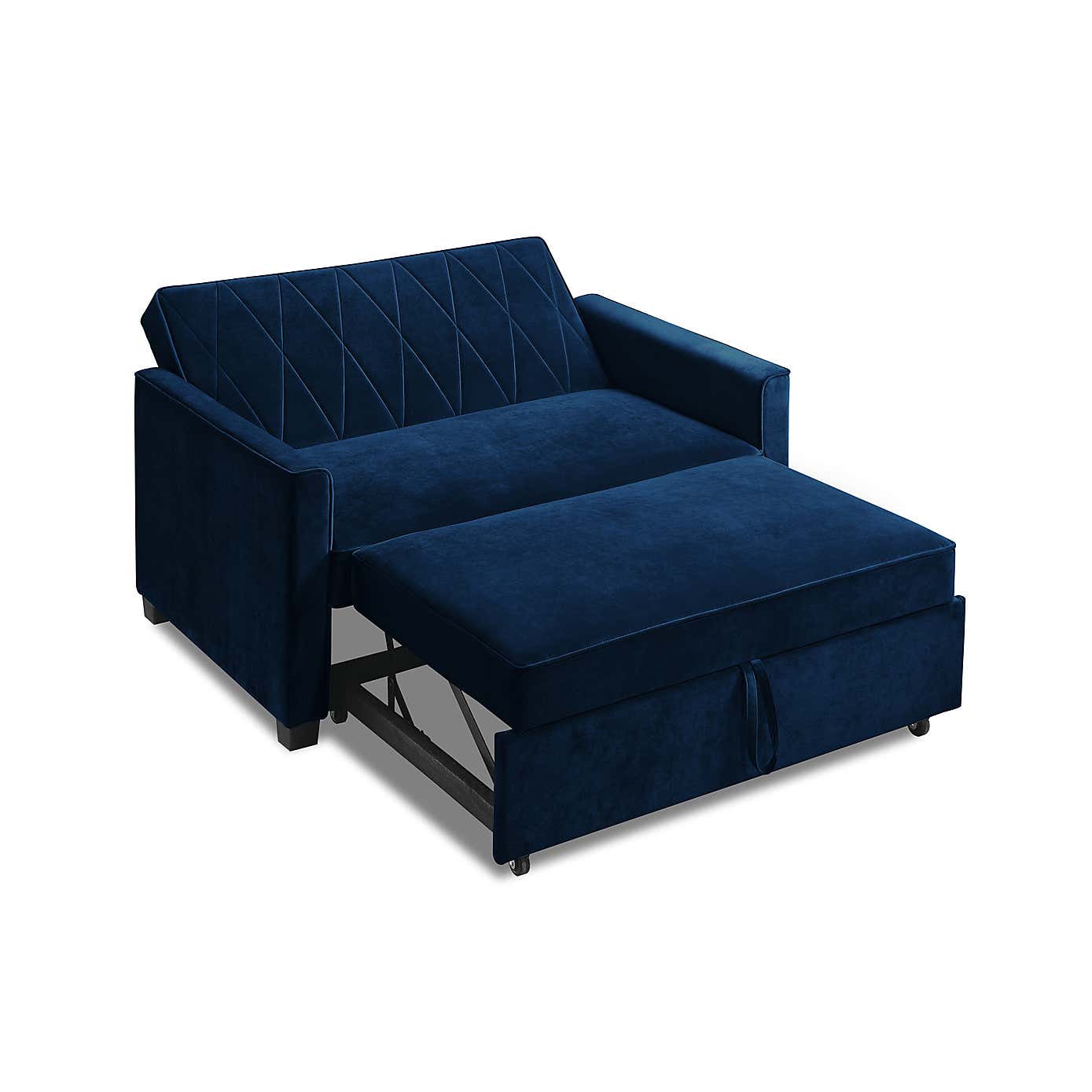 Serena Velvet 2 Seater Sofa Bed