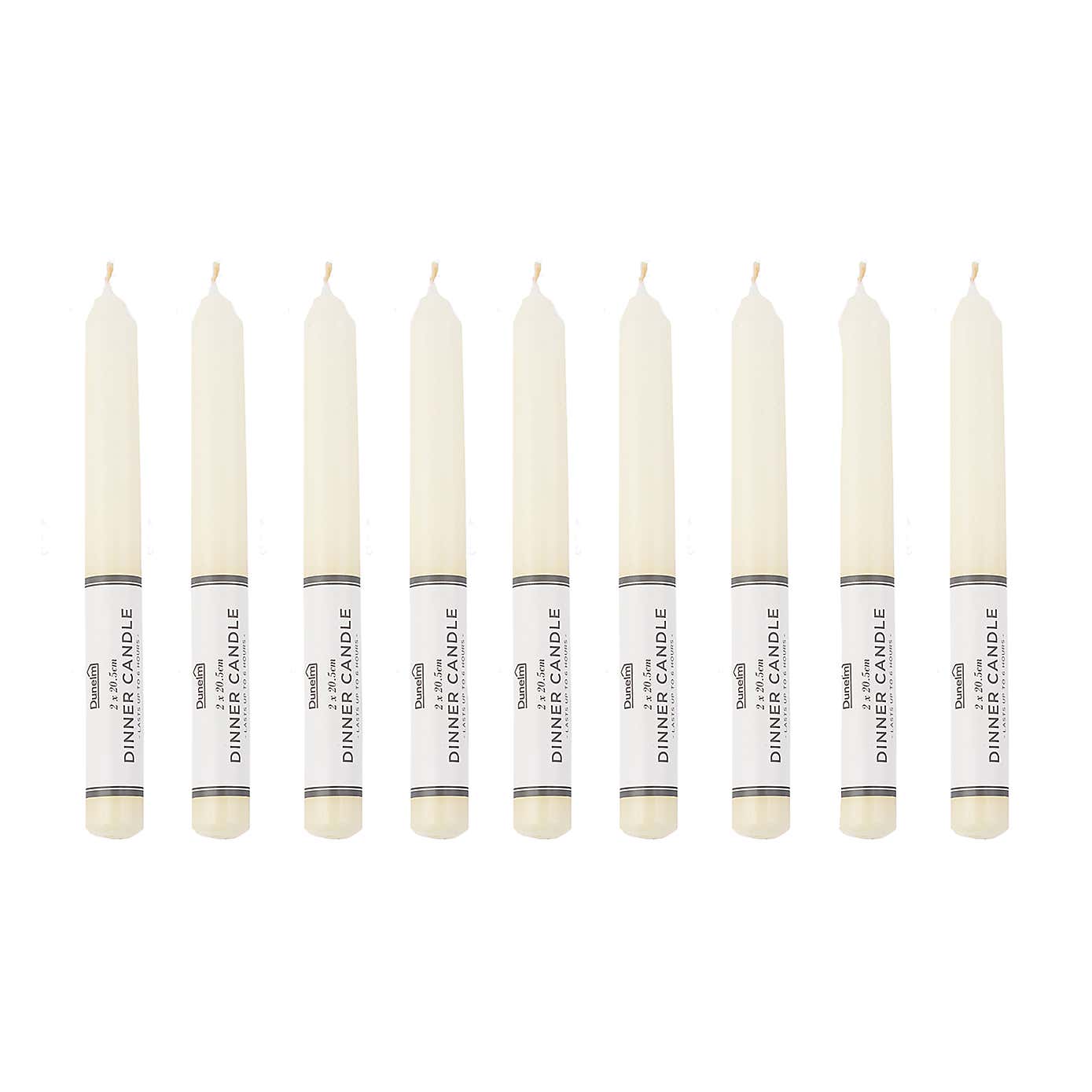 Cream Taper Candle