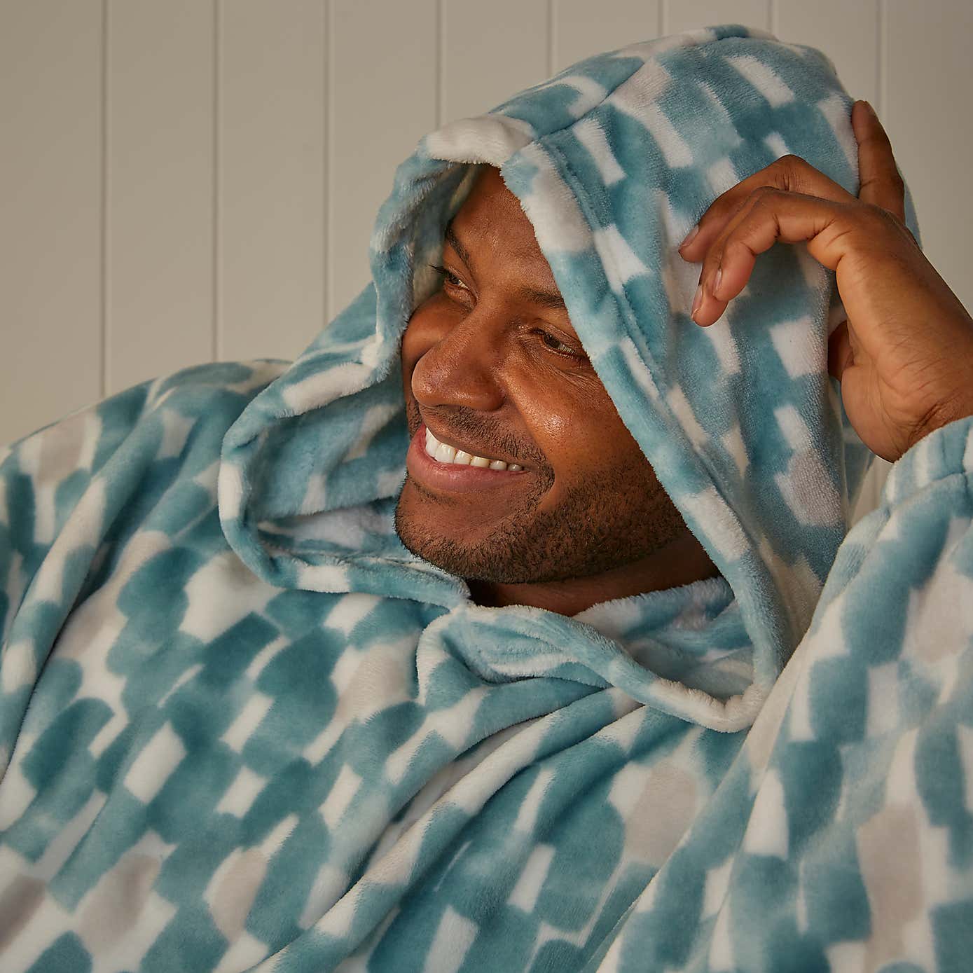 Oversized Geo Hoodie