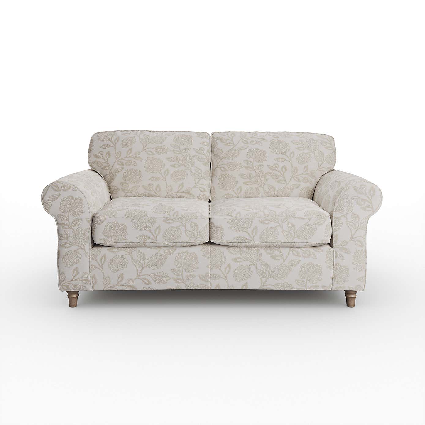 Flori 2 Seater Sofa, Floral Print Fabric