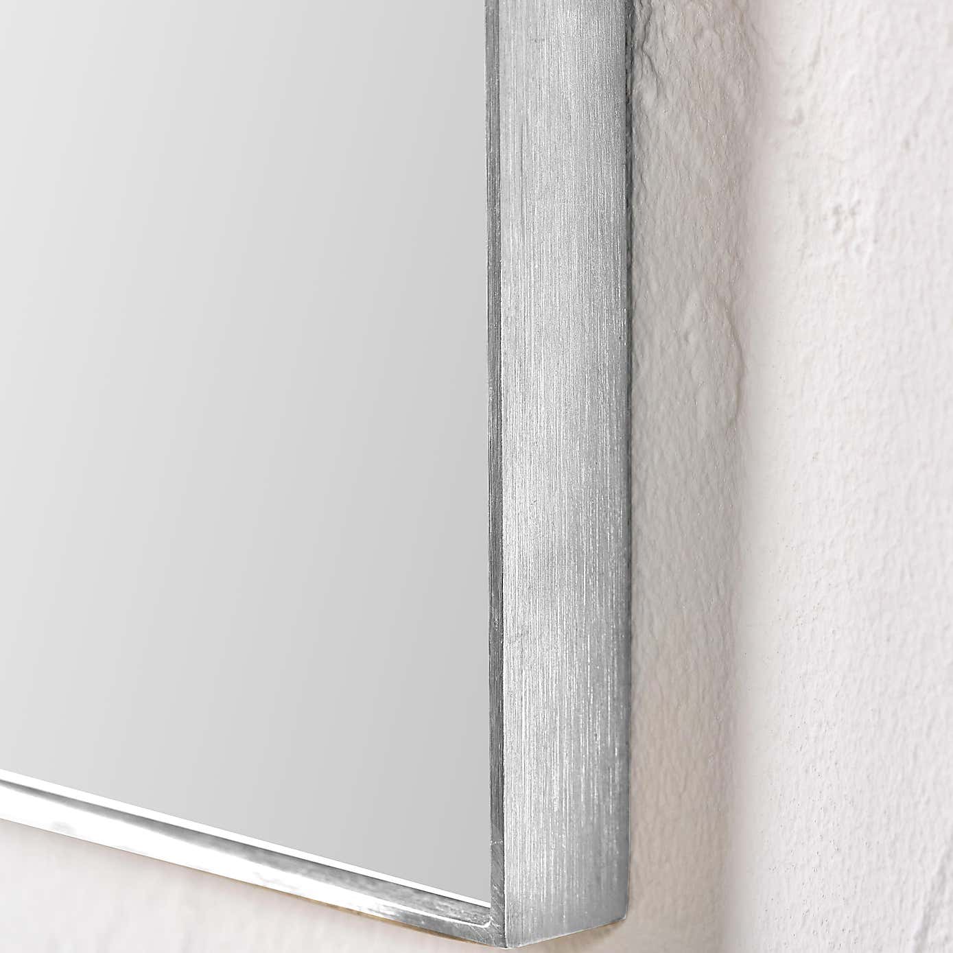 Wide Arched Overmantel Wall Mirror