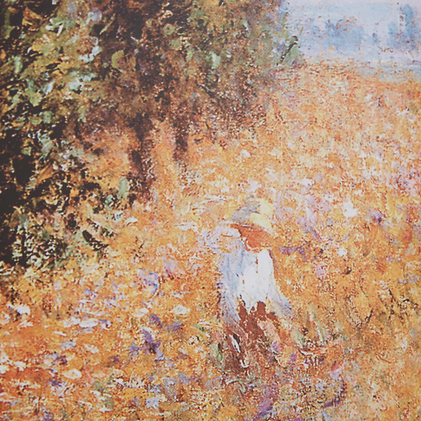 Paysage Pres De Giverny by Claude Monet Framed Print