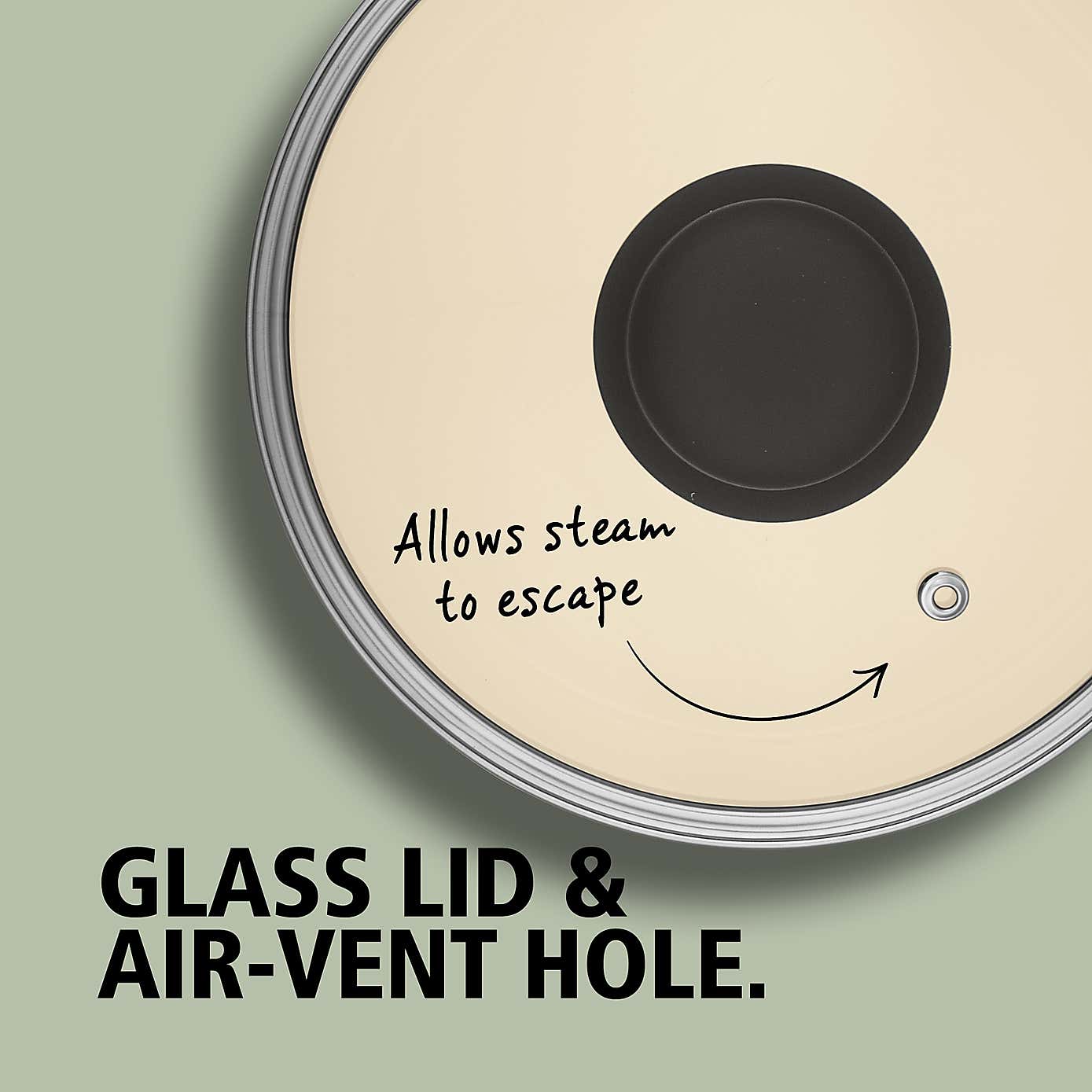 Brabantia Non-Stick Aluminium Sage 5 Piece Pan Set