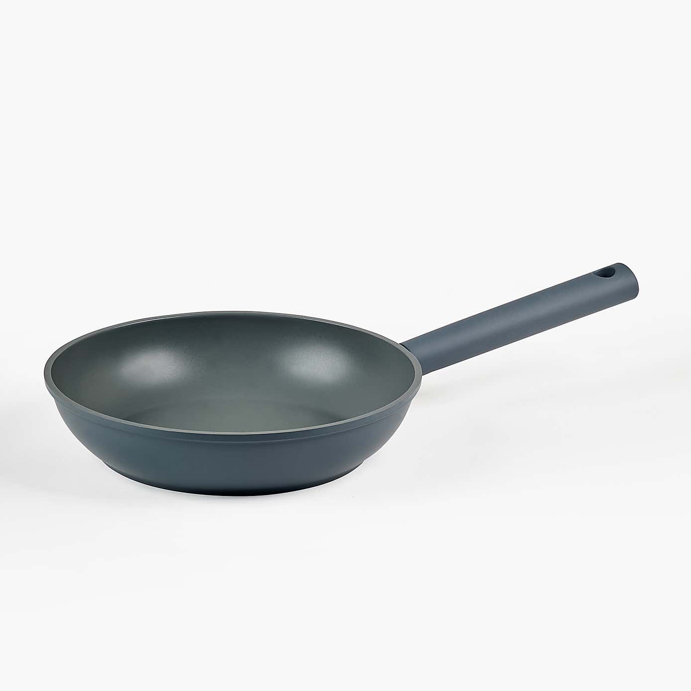 Cast Aluminium Frying Pan 24cm Grey