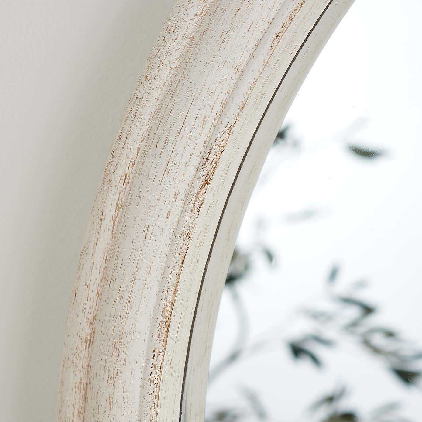 Churchgate Painted Oak Round Wall Mirror