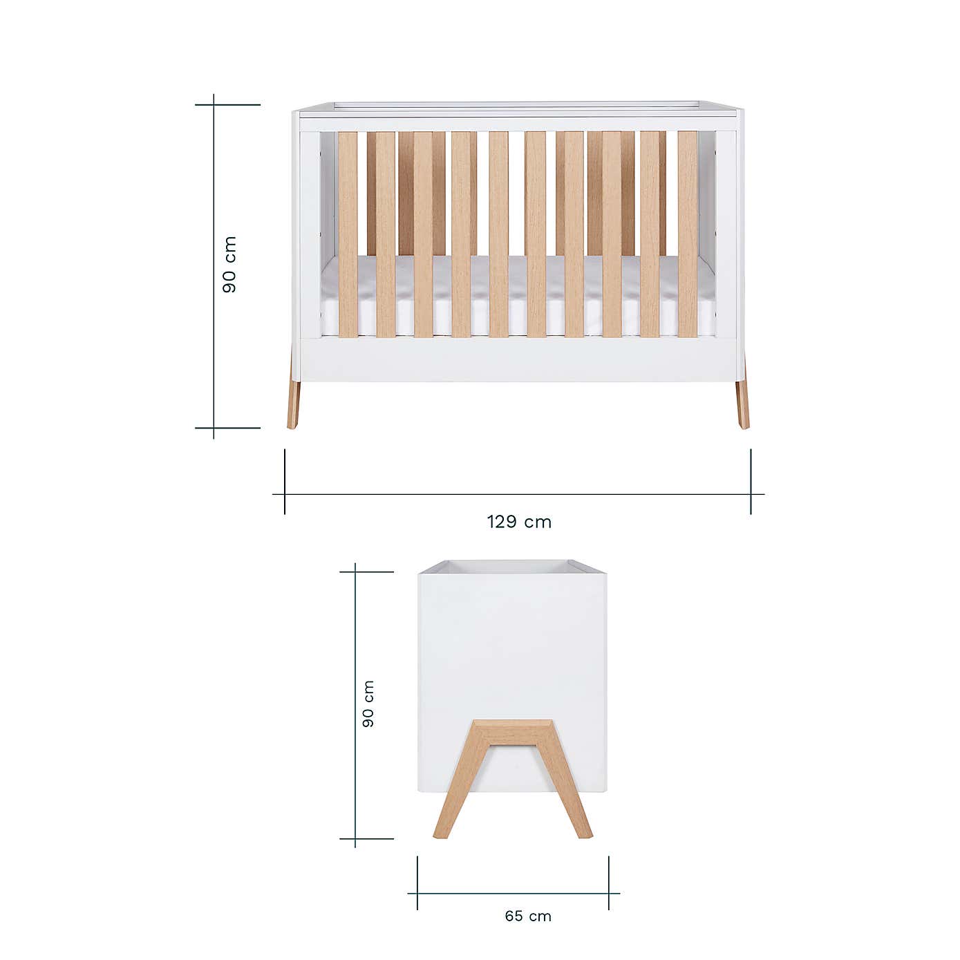 Tutti Bambini Fuori Mini Cot Bed
