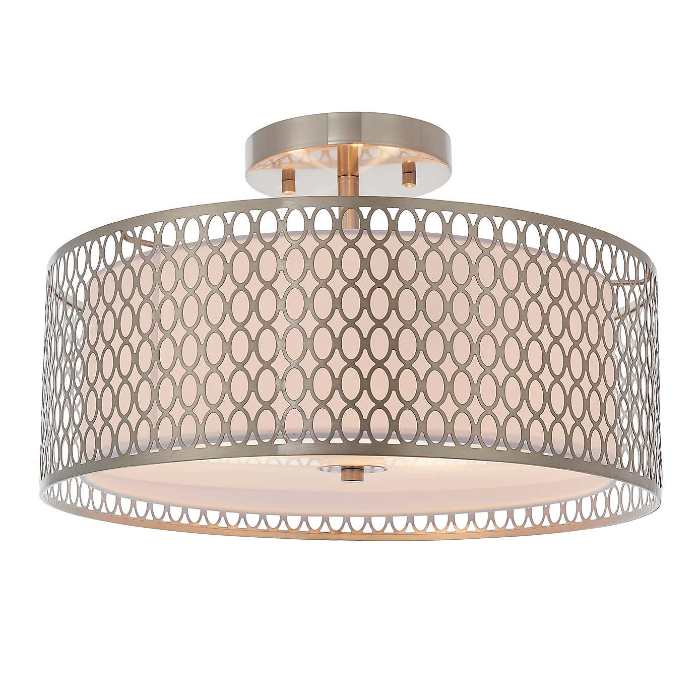 Vogue Tolna 3 Light Flush Ceiling Fitting