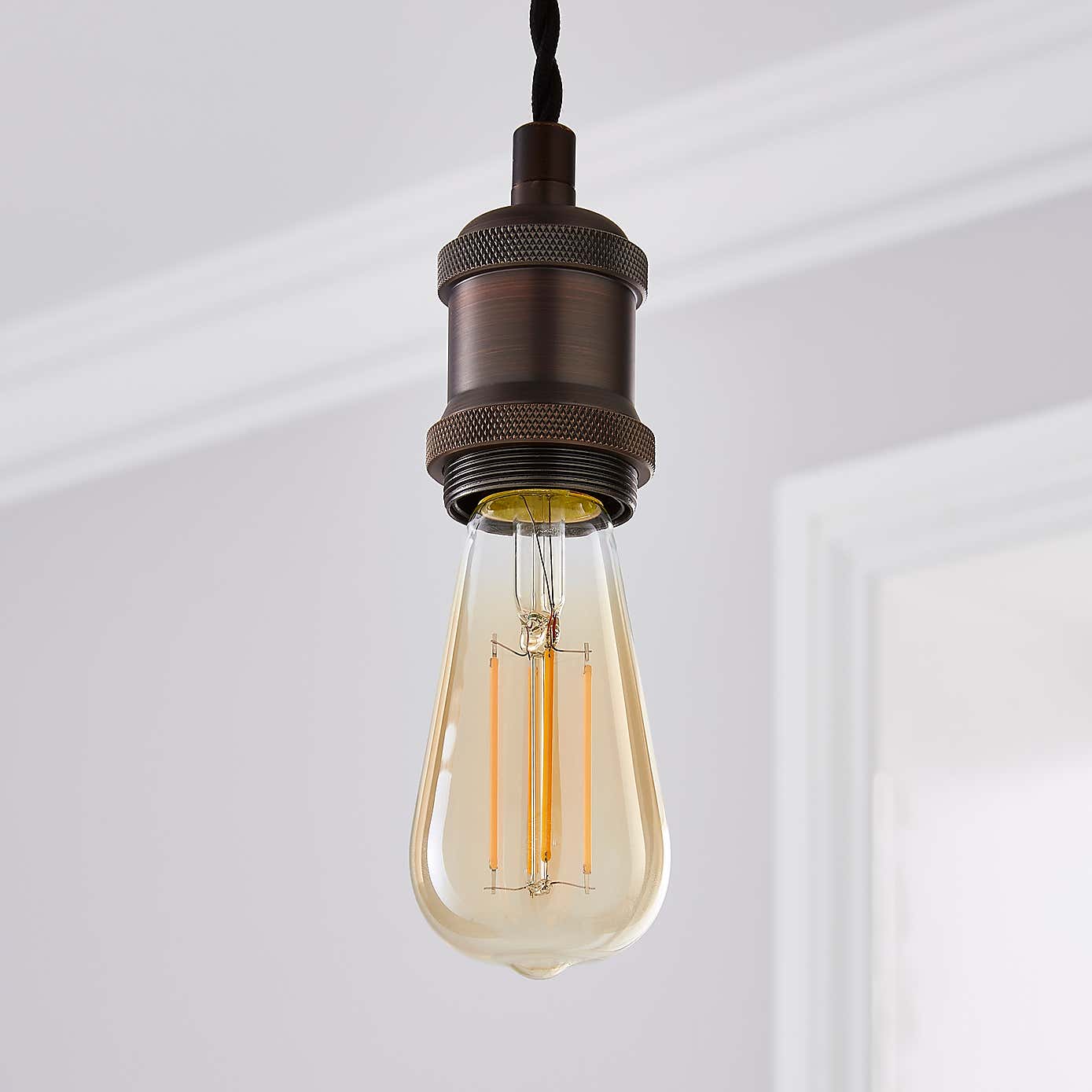 Marsden 5 Watt ST58 ES LED Dimmable Bulb Industrial 3 Pack