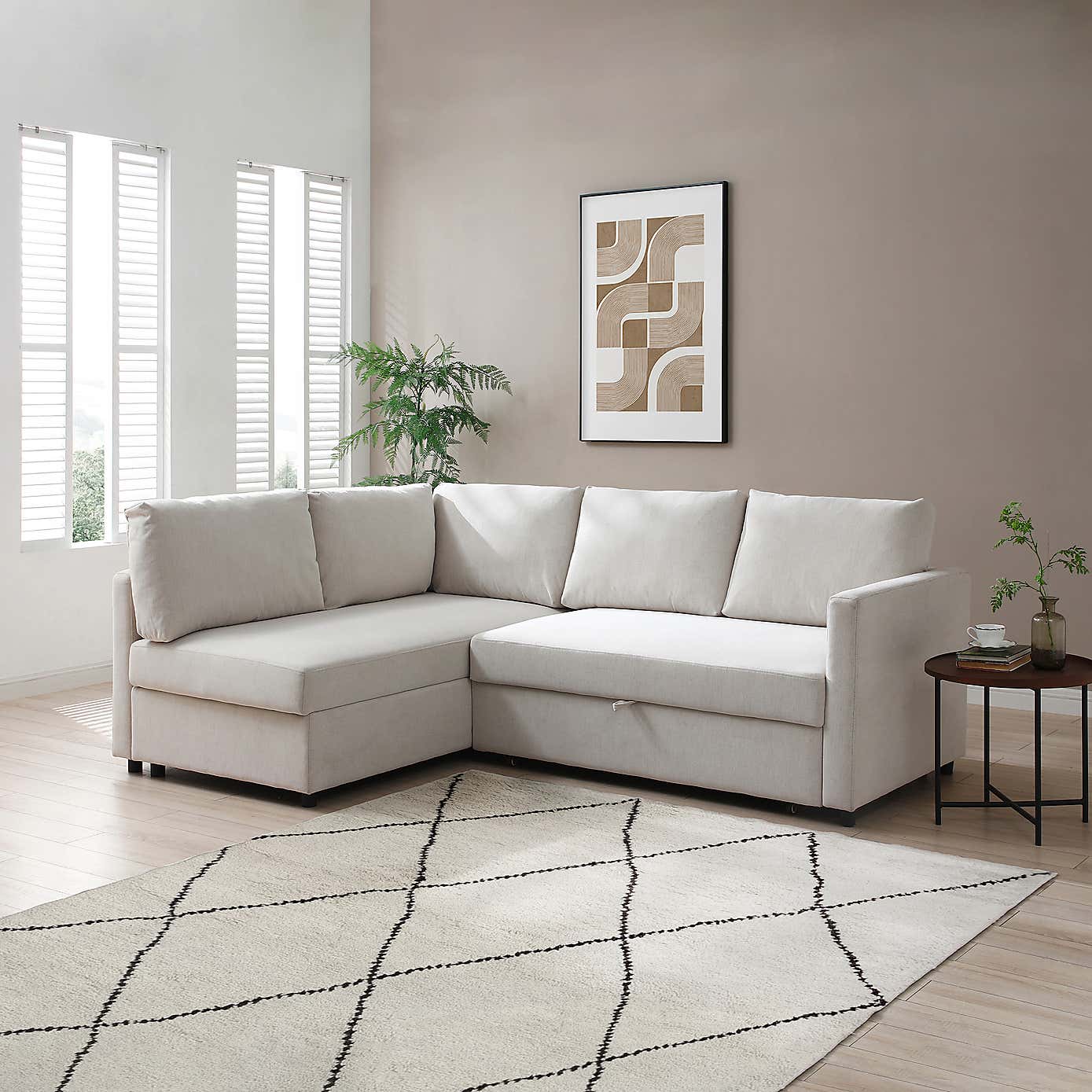 Miller Corner Double Sofa Bed