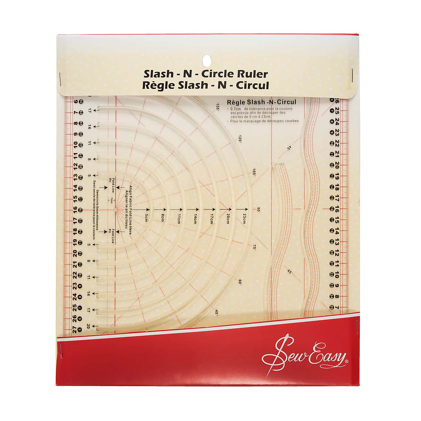 Rule Slash n Circle 31cm x 26cm