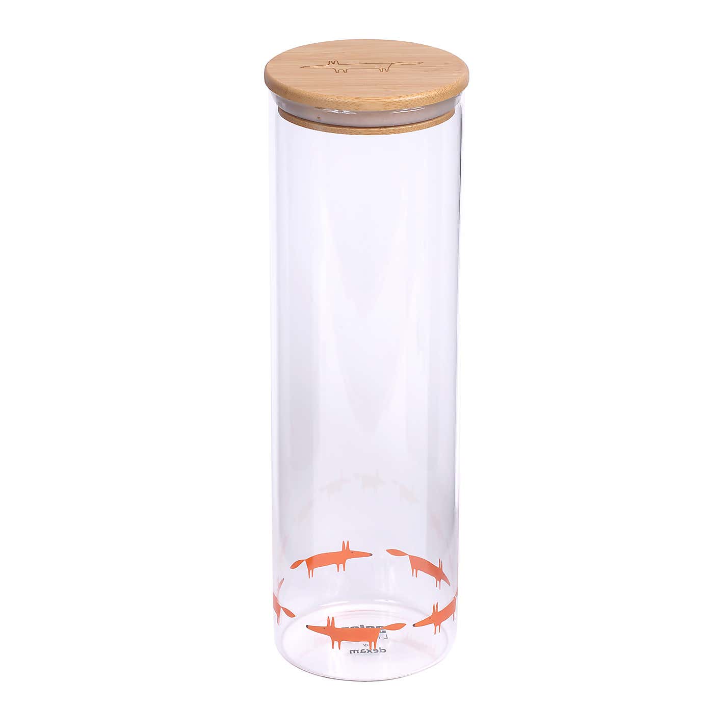 Scion Dexam Mr Fox Glass Storage Jar