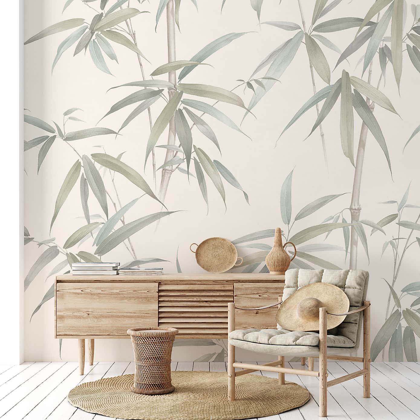 Bamboo Mural
