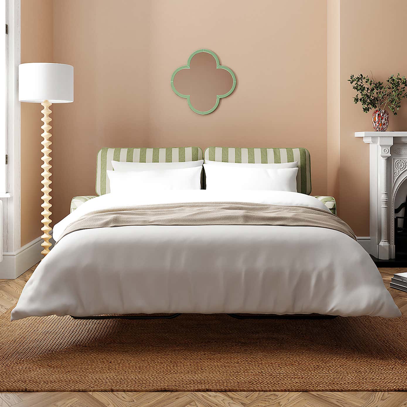 Woven Stripe Fabric Sample