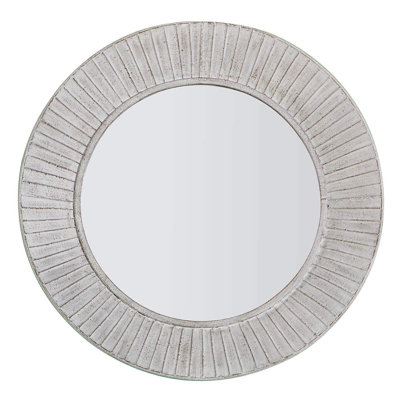 Windsor Thick Edge Round Wall Mirror