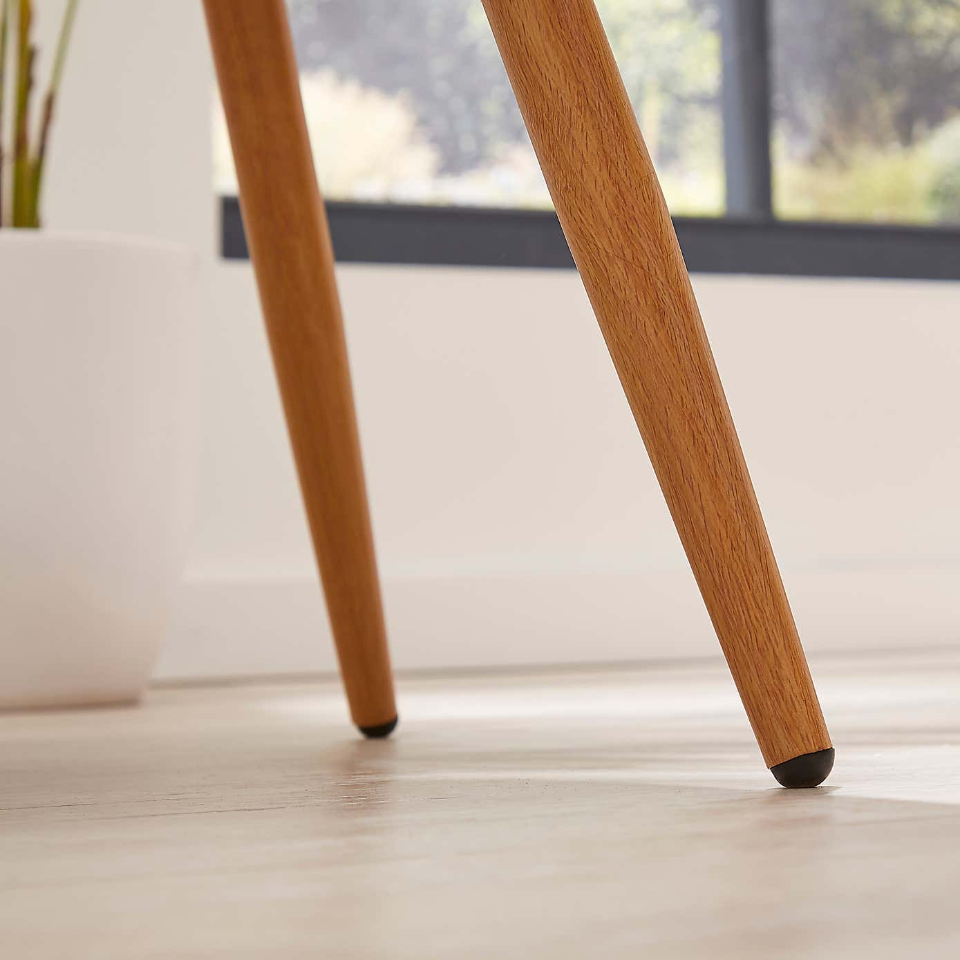 Astrid Dining Chair, Natural Fabric