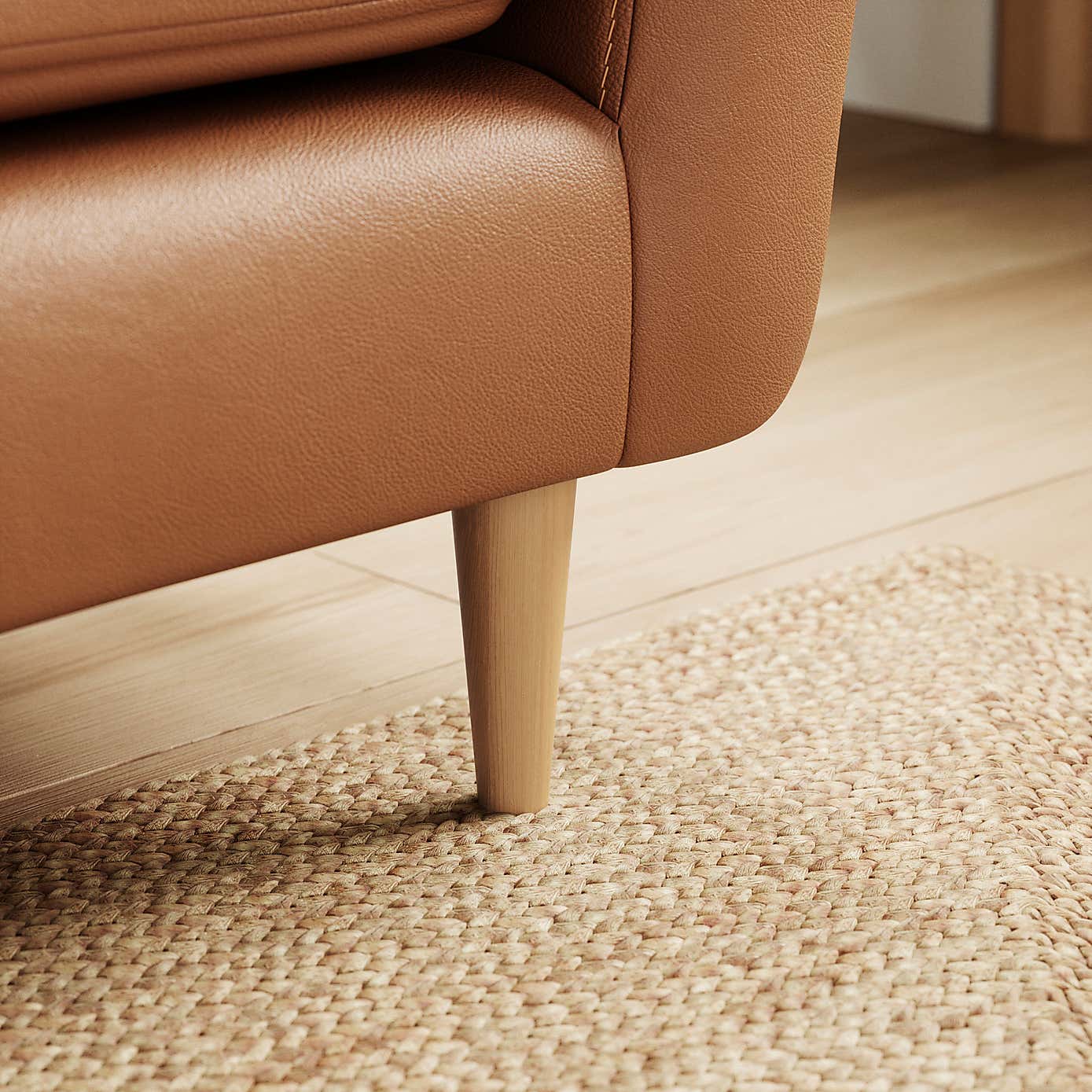 Sven Classic Leather 3 Seater Sofa