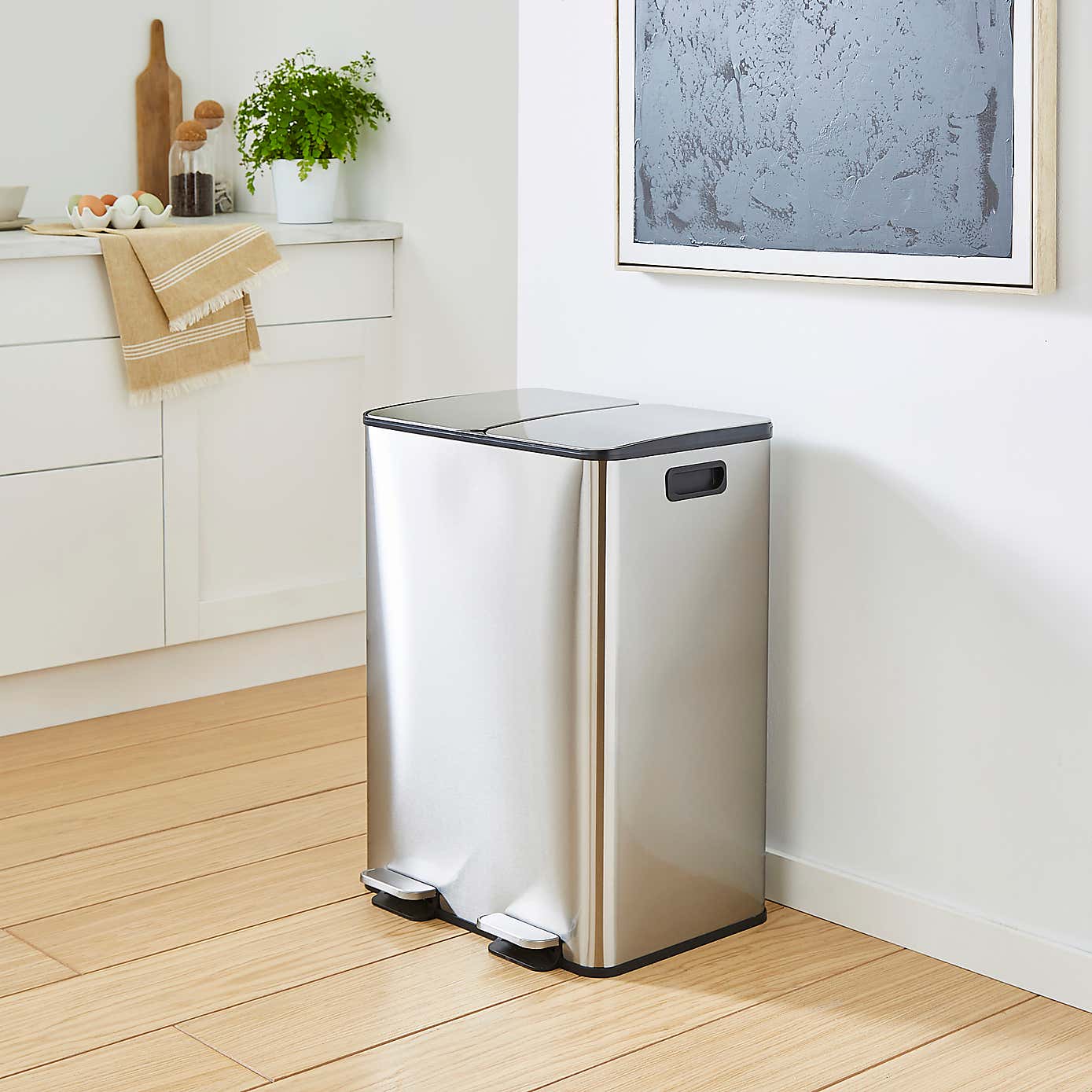 Curve 3.3 Litre Stainless Steel Pedal Bin