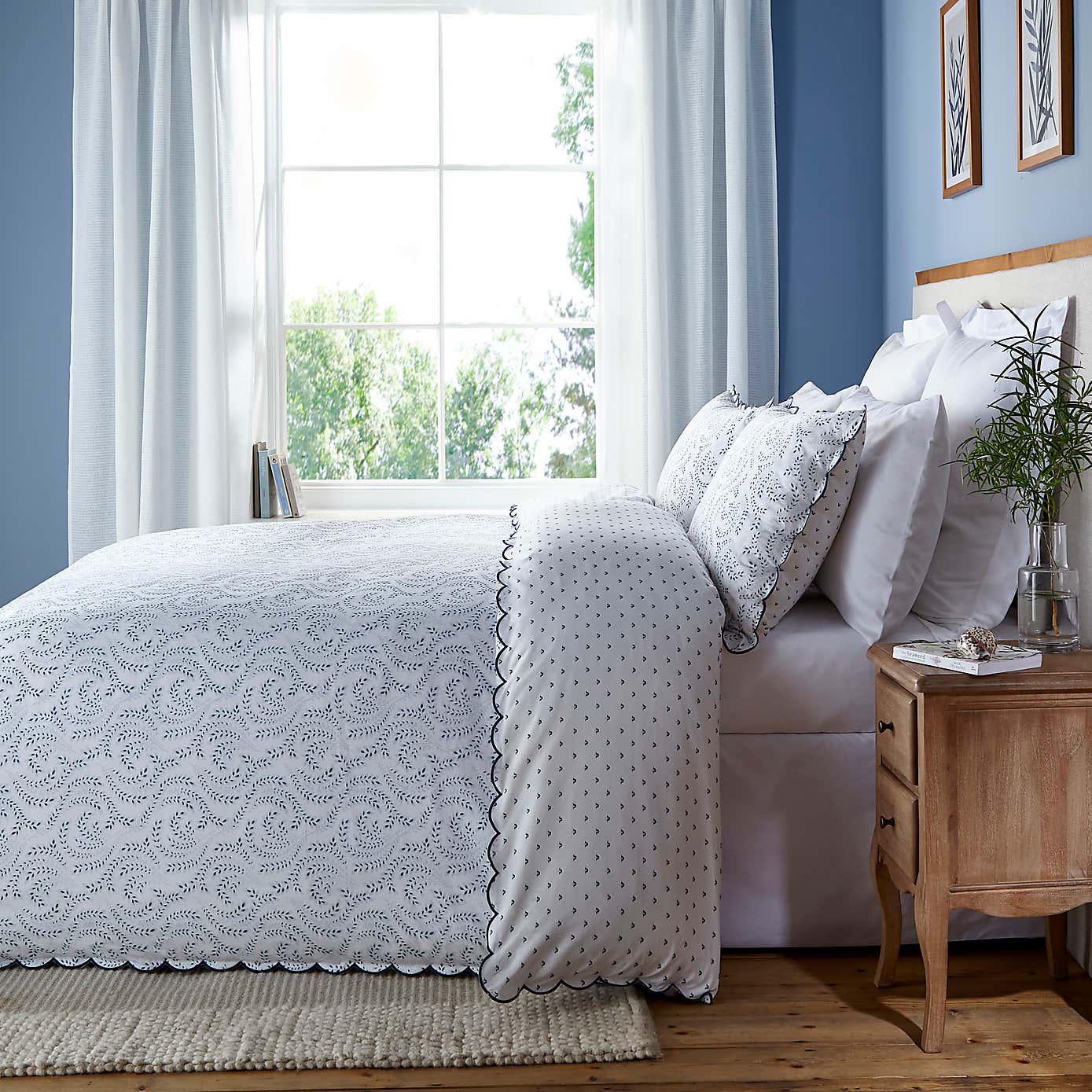 Dorma Eventide 100% Cotton Duvet Cover & Pillowcase Set