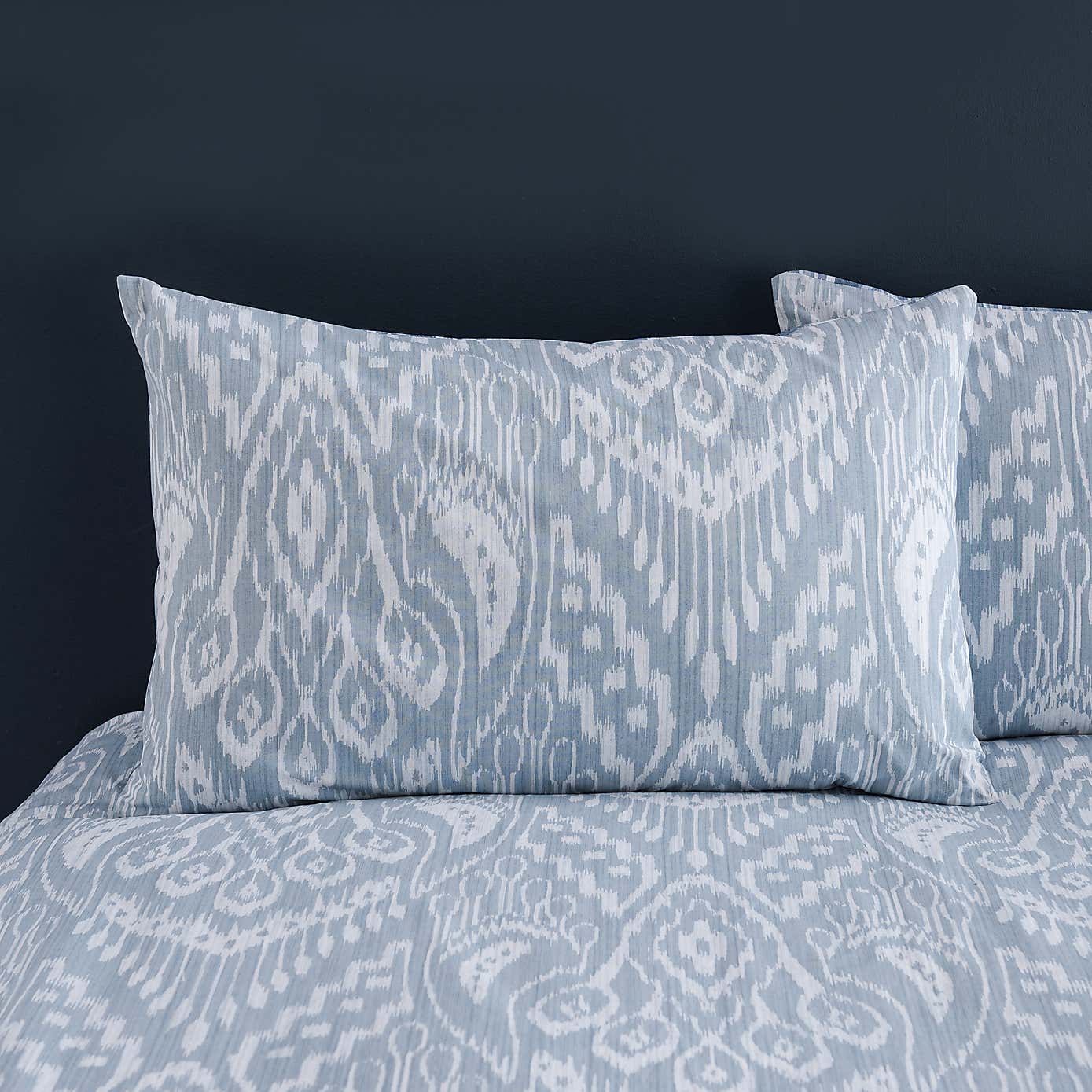 Global Ikat Cotton Duvet Cover & Pillowcase Set